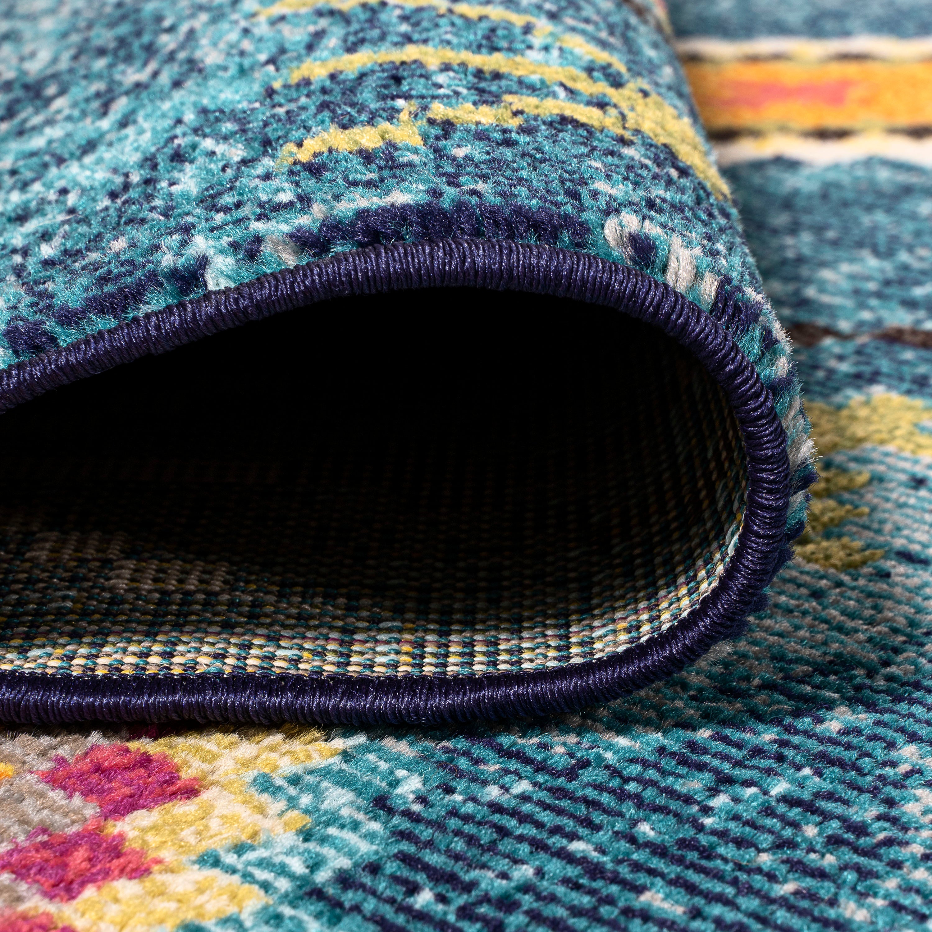 Tribal Love Geometric Runner Rug