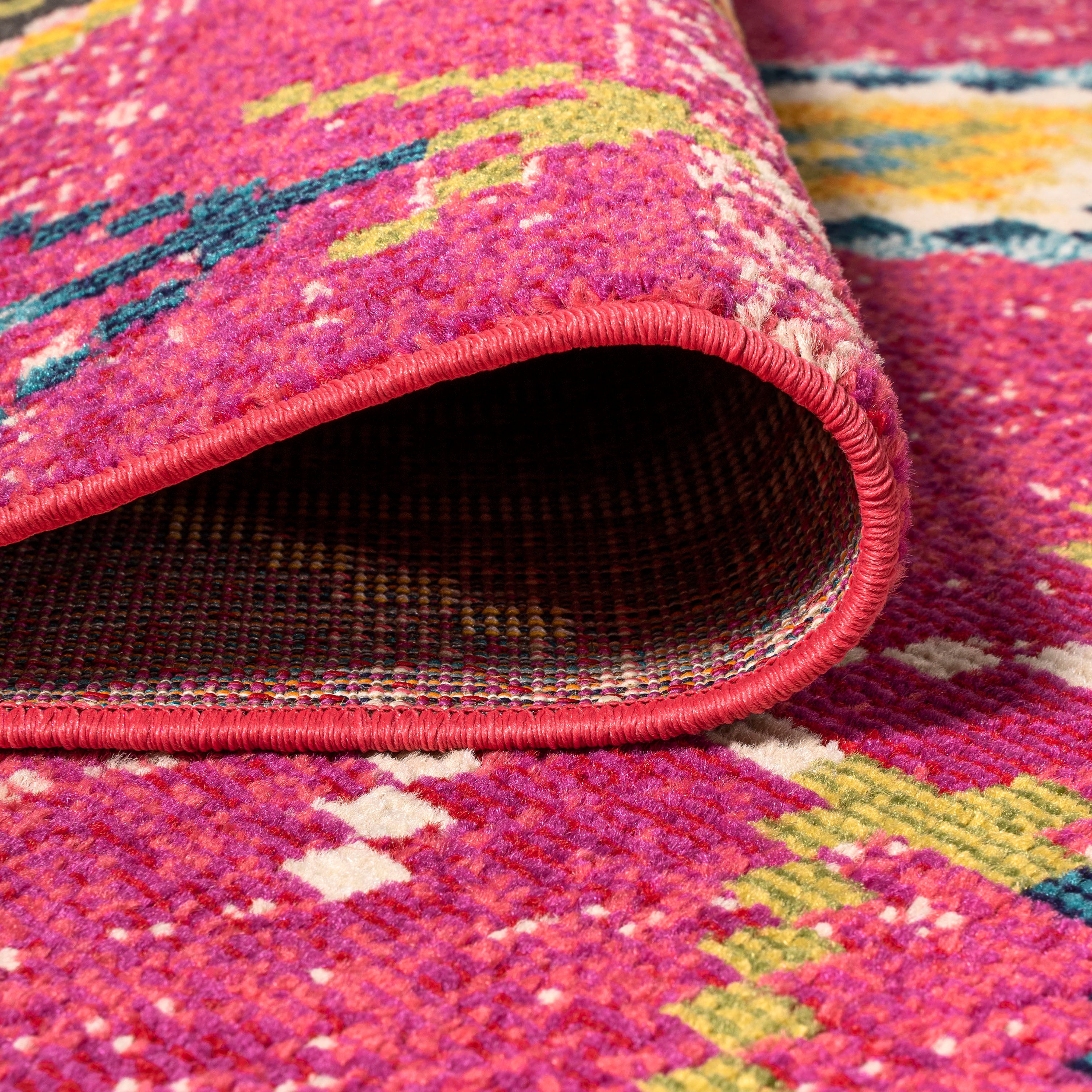Tribal Love Geometric Runner Rug