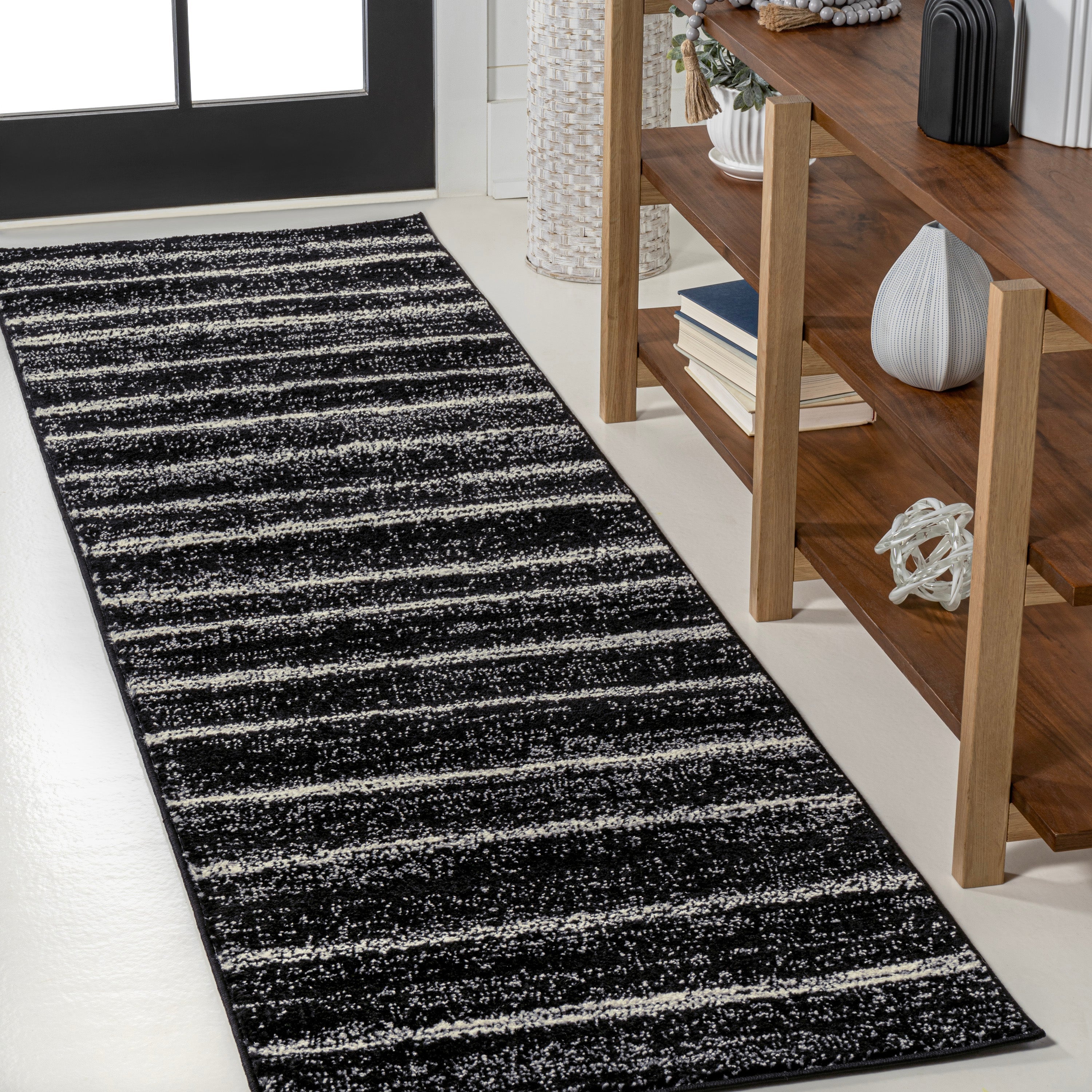 Williamsburg Minimalist Stripe Runner Rug
