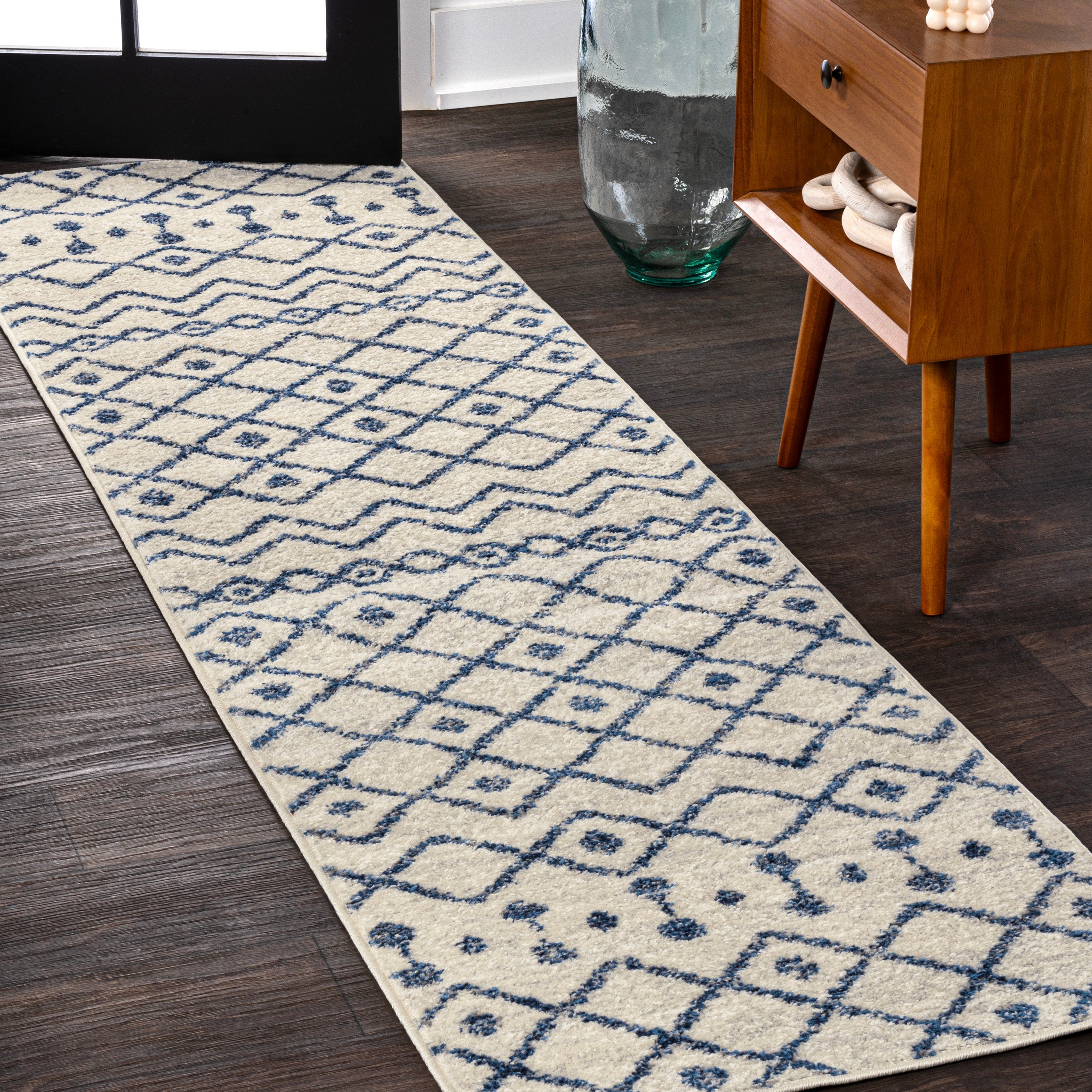 Aksil Moroccan Beni Souk Runner Rug