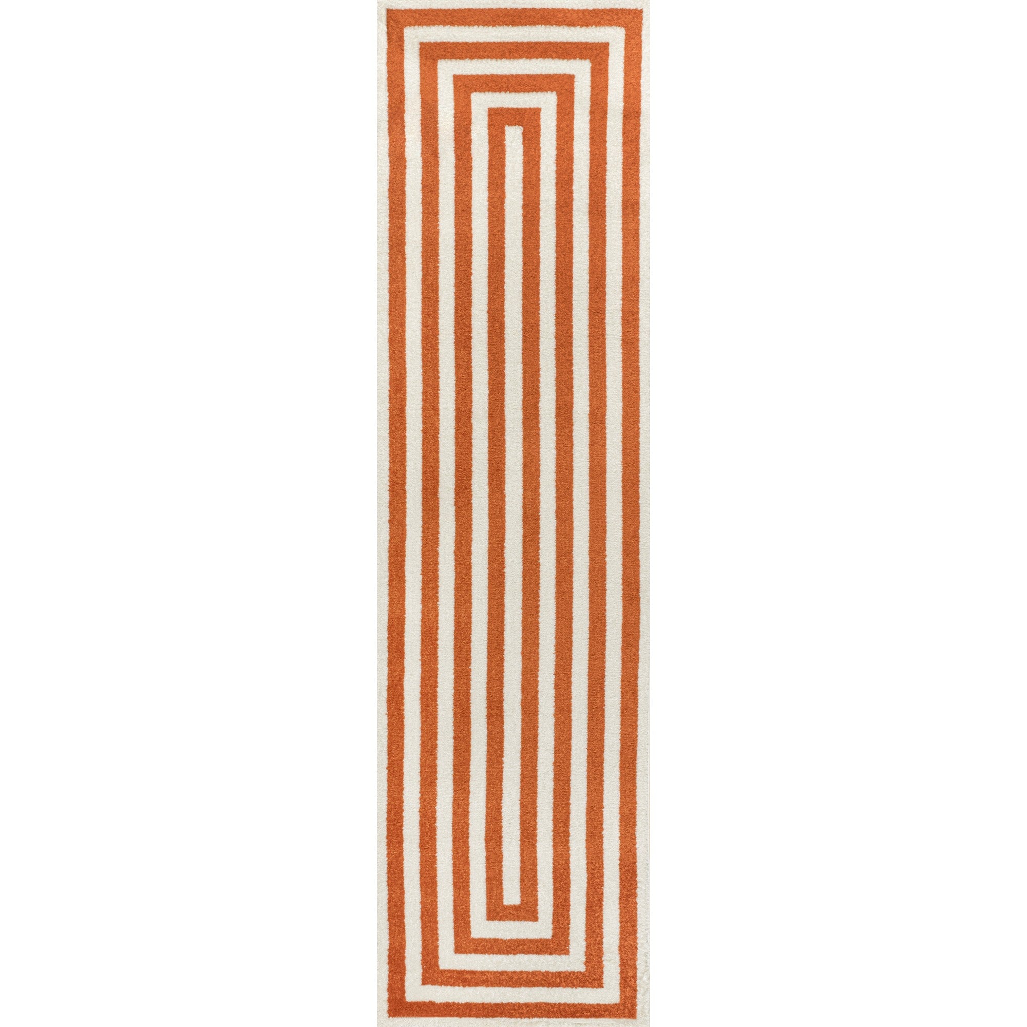 Bandol Modern Classic Mitre Stripe Runner Rug