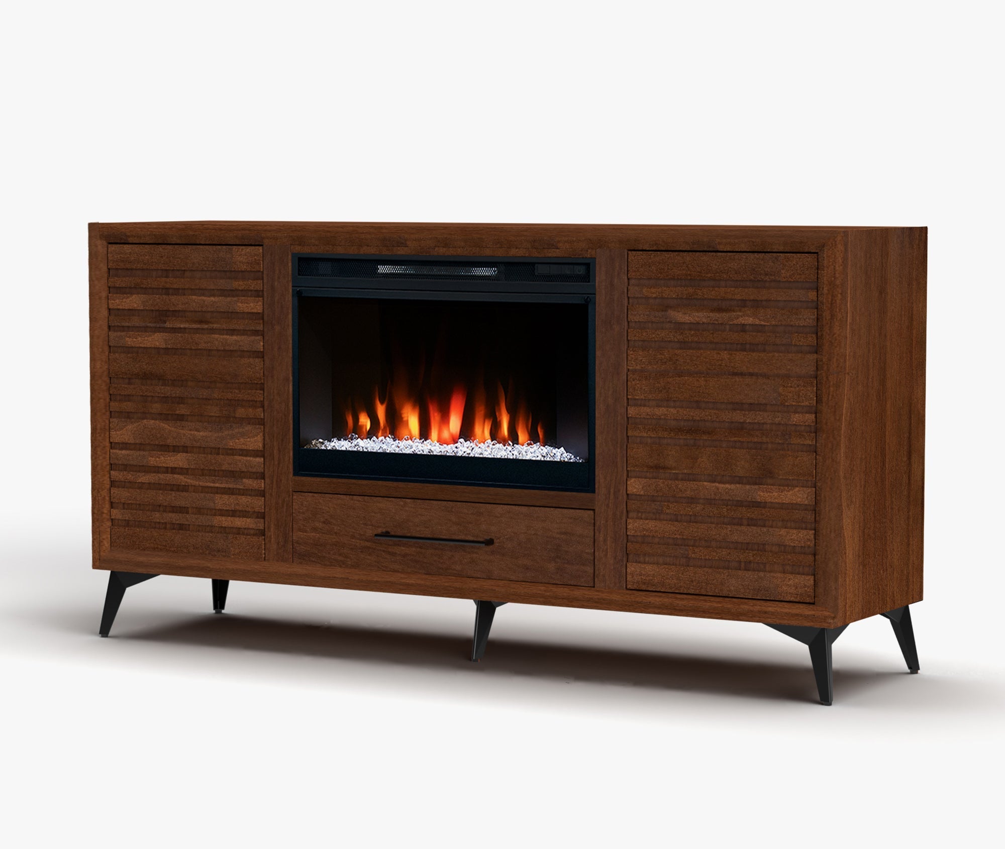 64" Malibu Fireplace TV Stand