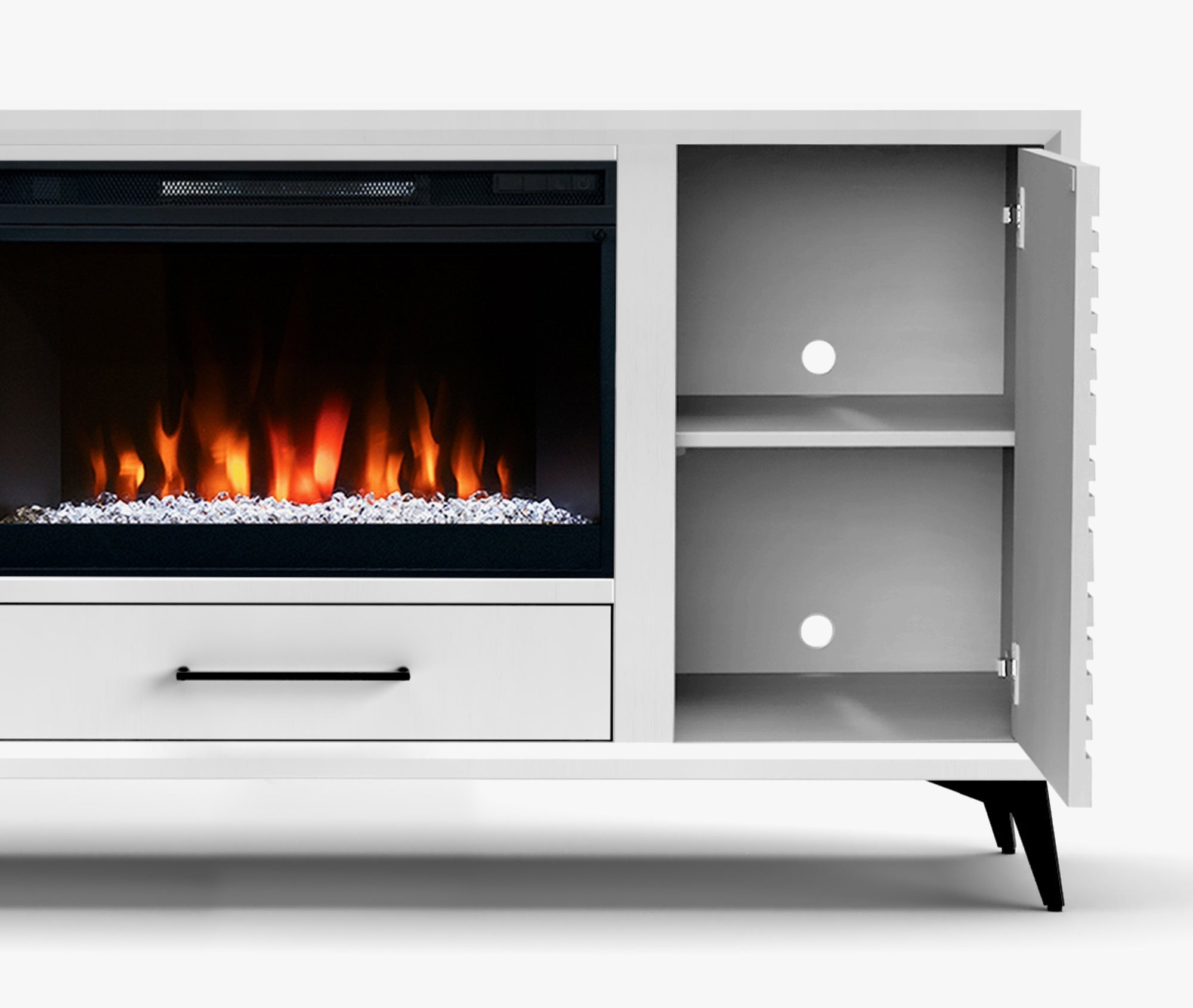 64" Malibu Fireplace TV Stand