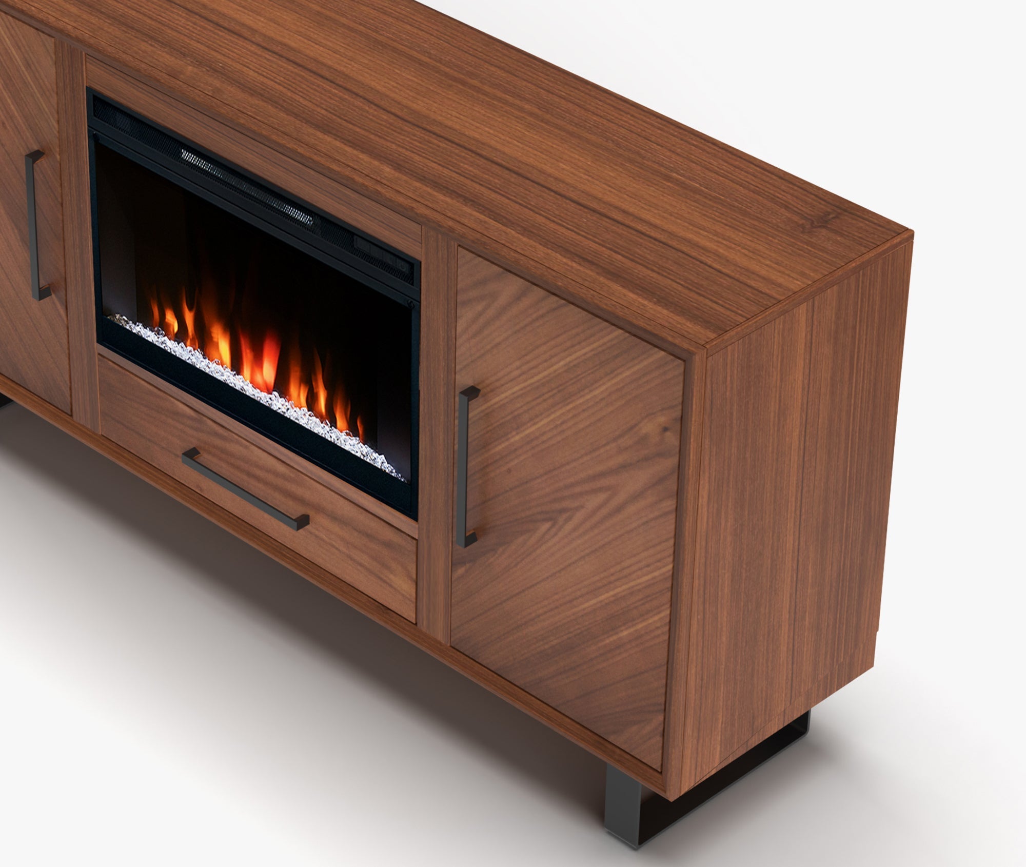 64" Hartley Fireplace TV Stand