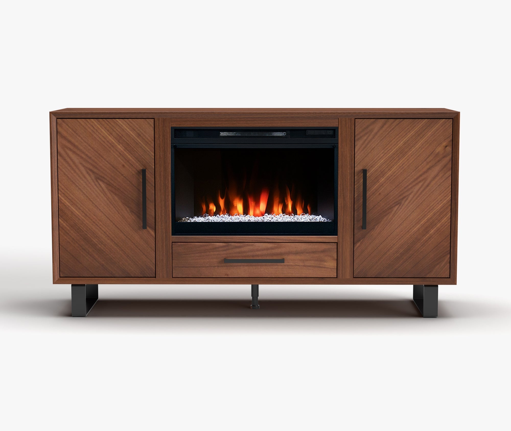 64" Hartley Fireplace TV Stand