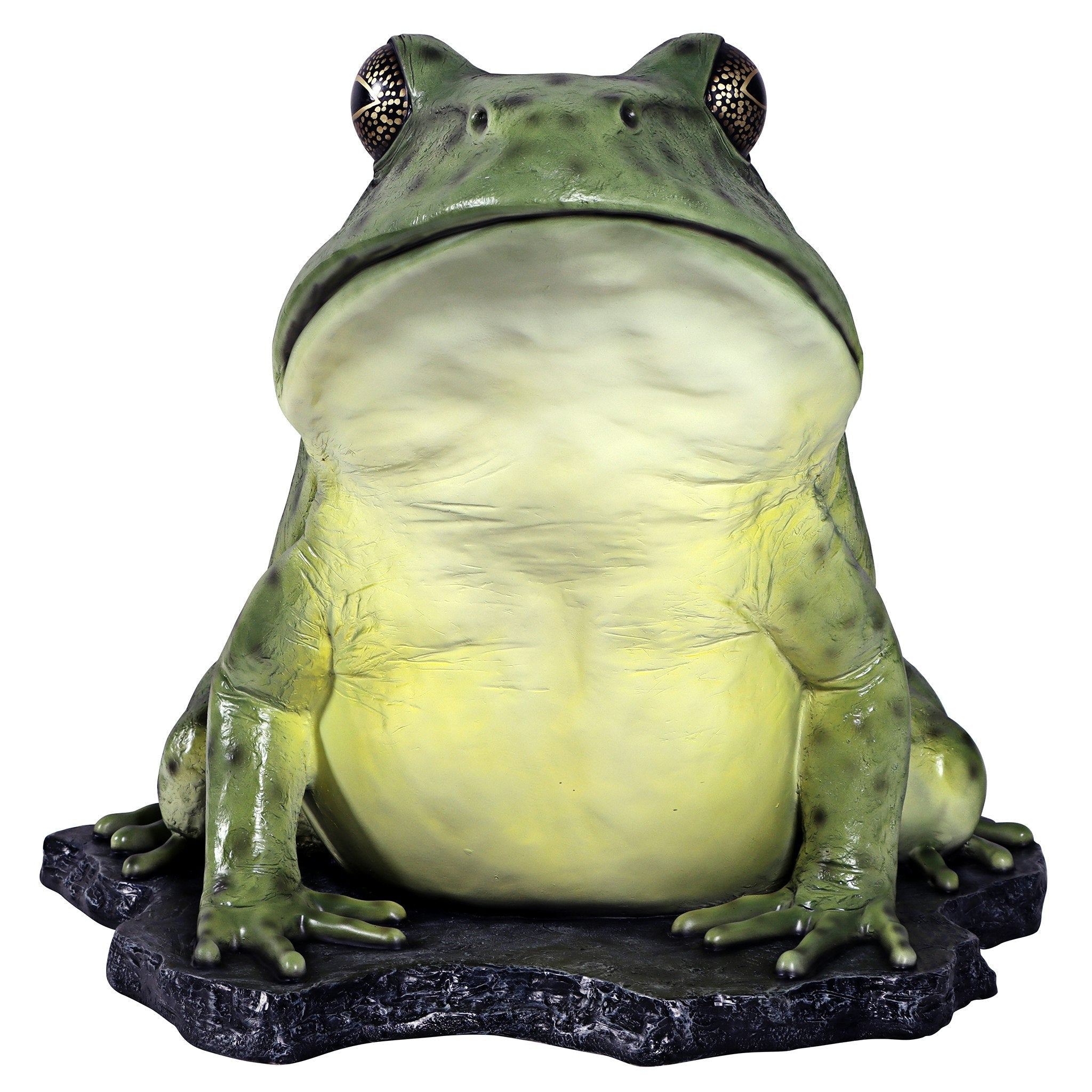 Great Green Barred Frog Statue