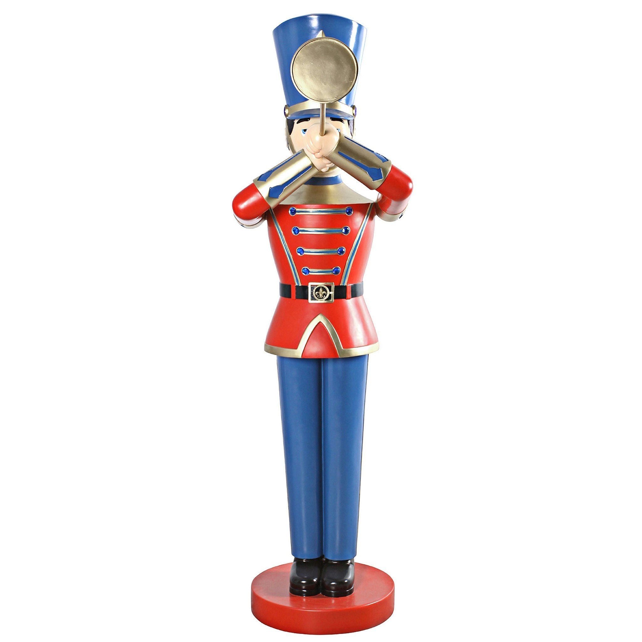 Large Trumpeting Soldier Statue