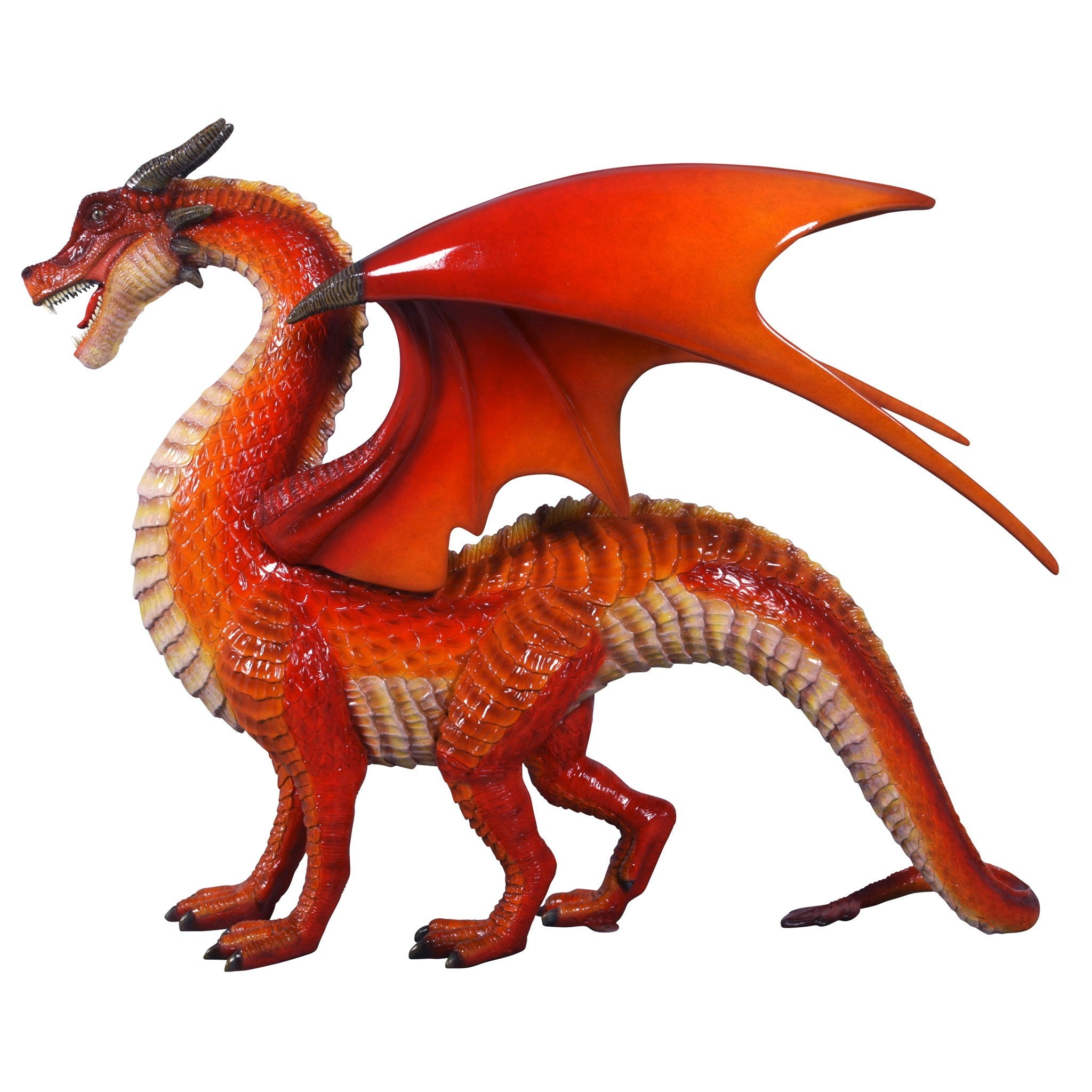 New Dragon Red Welsh Statue: Large