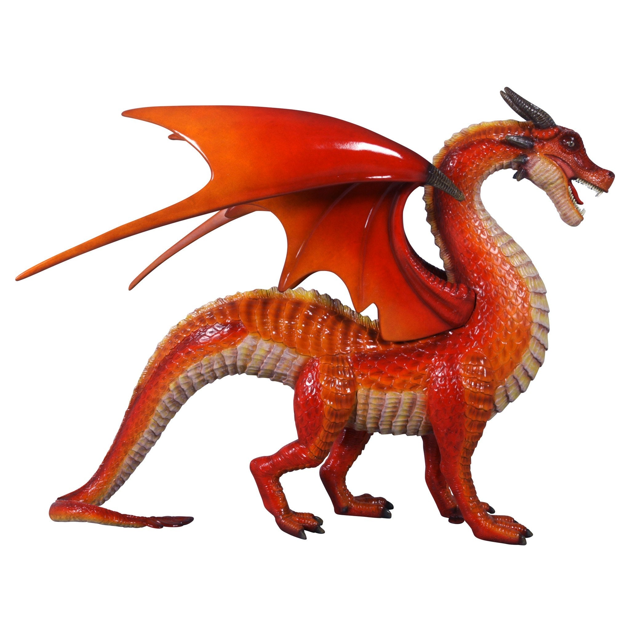 New Dragon Red Welsh Statue: Large