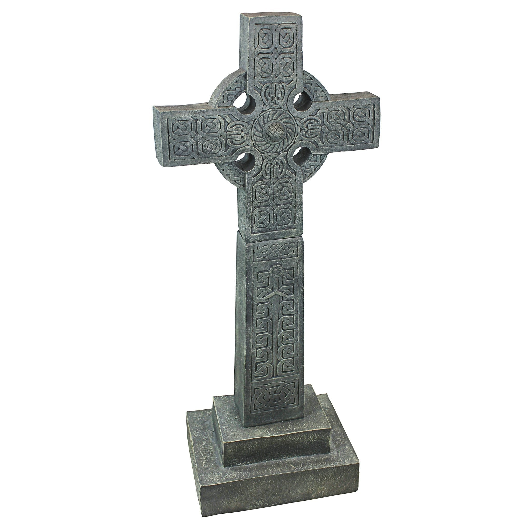 Full-Size Chisholm Highland Celtic Cross Statue