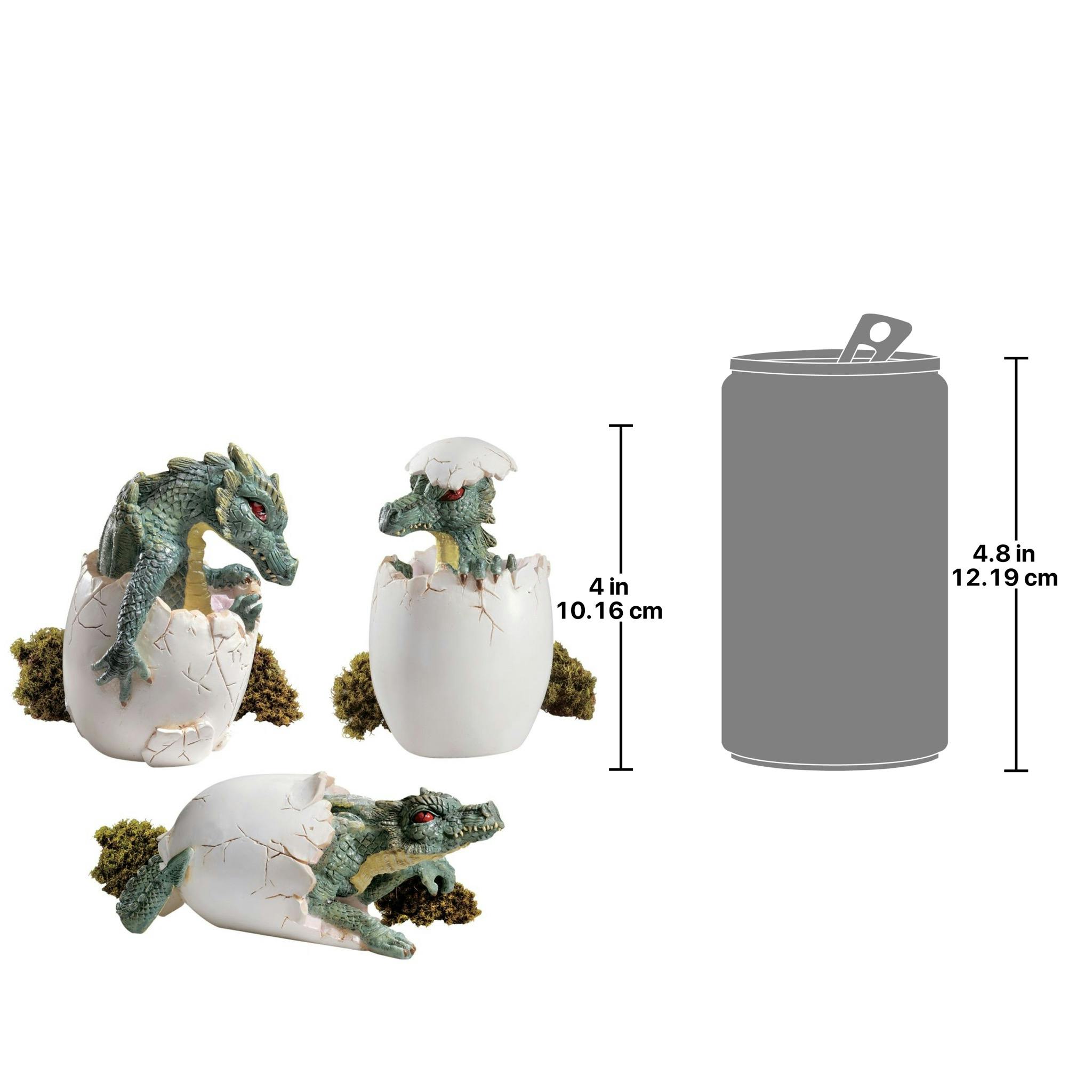 The Desktop Dragon Hatchlings: Set of Three