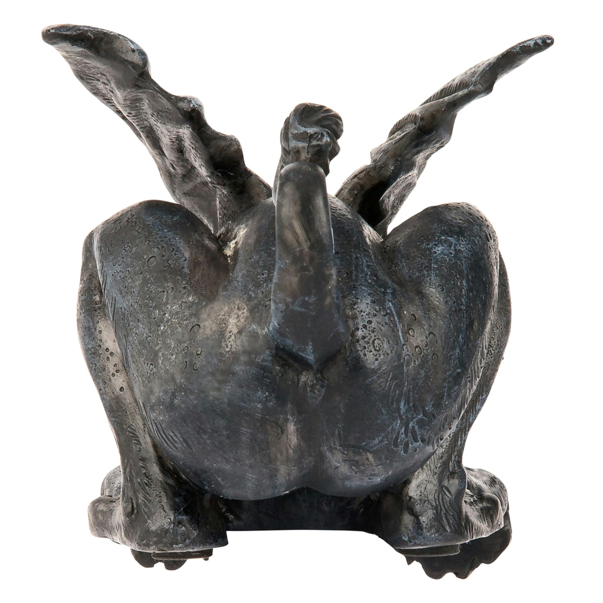 Whittingford the Chagrined Sitting Dragon Sculpture: Set of Two