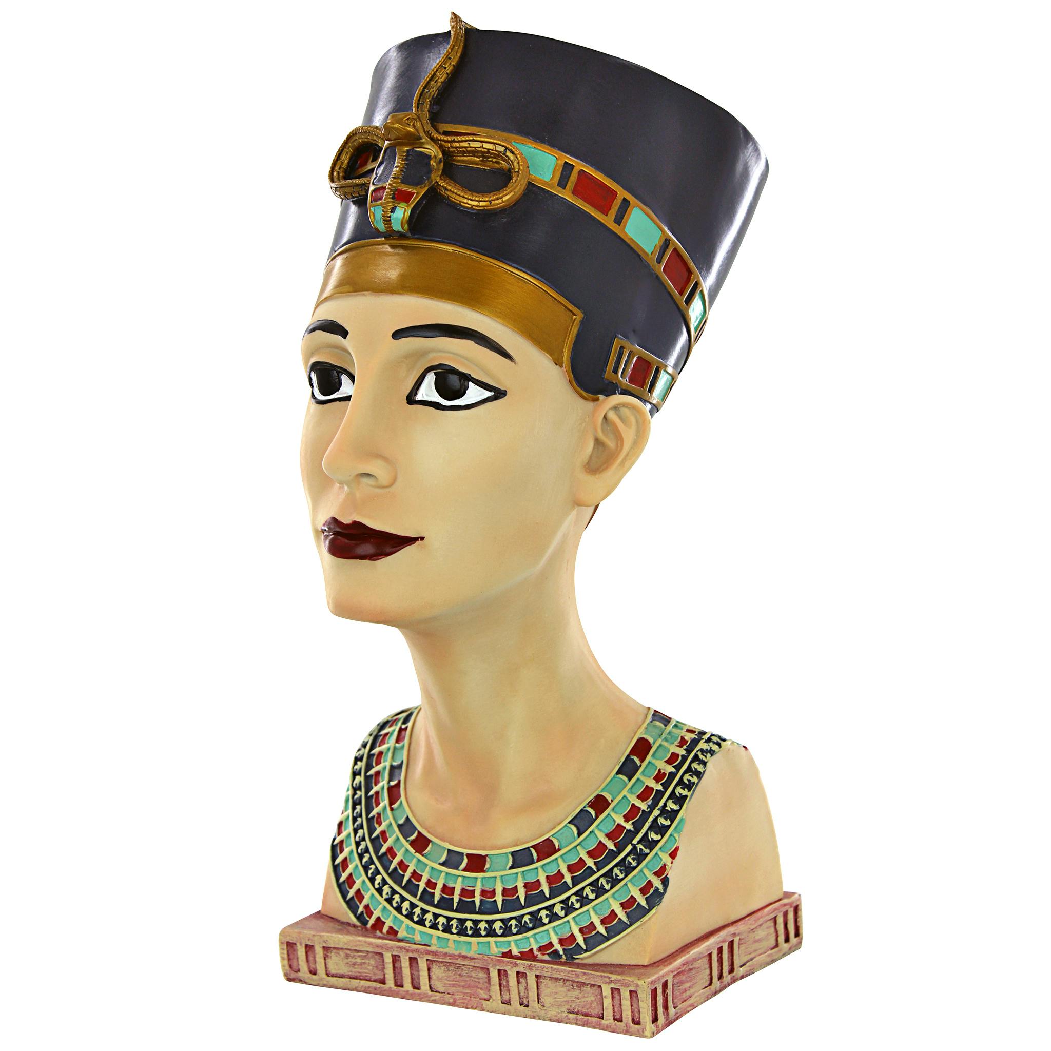Egyptian Queen Nefertiti Royal Bust: Large