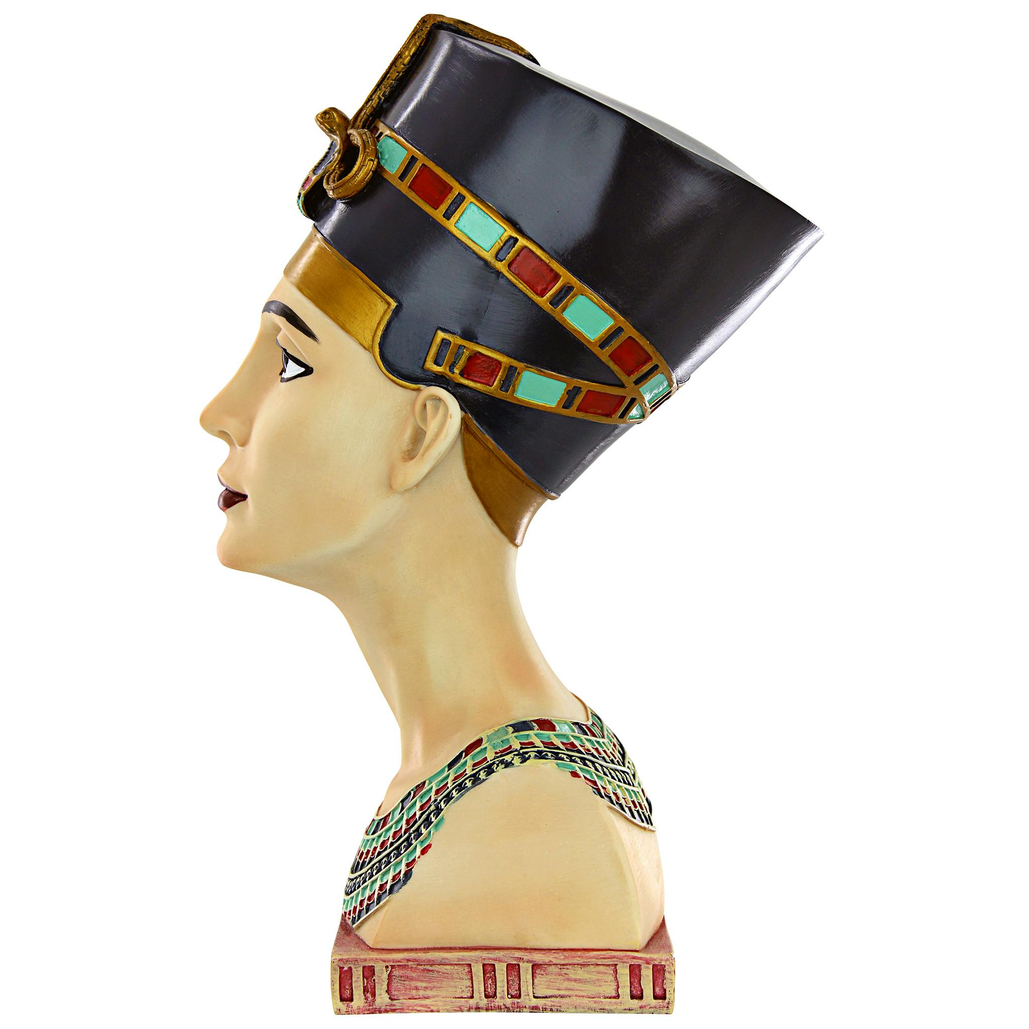 Egyptian Queen Nefertiti Royal Bust: Large