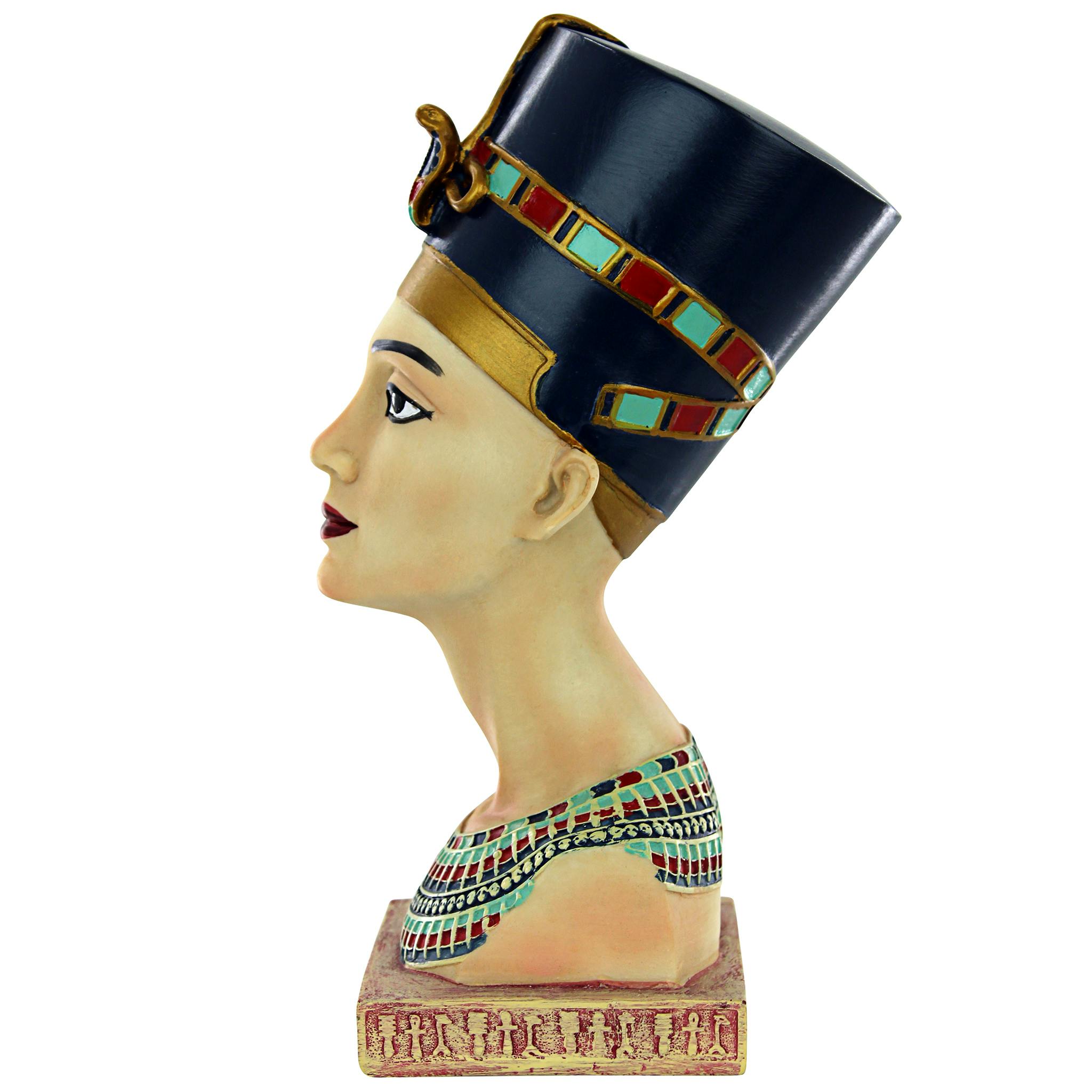 Egyptian Queen Nefertiti Royal Bust: Medium