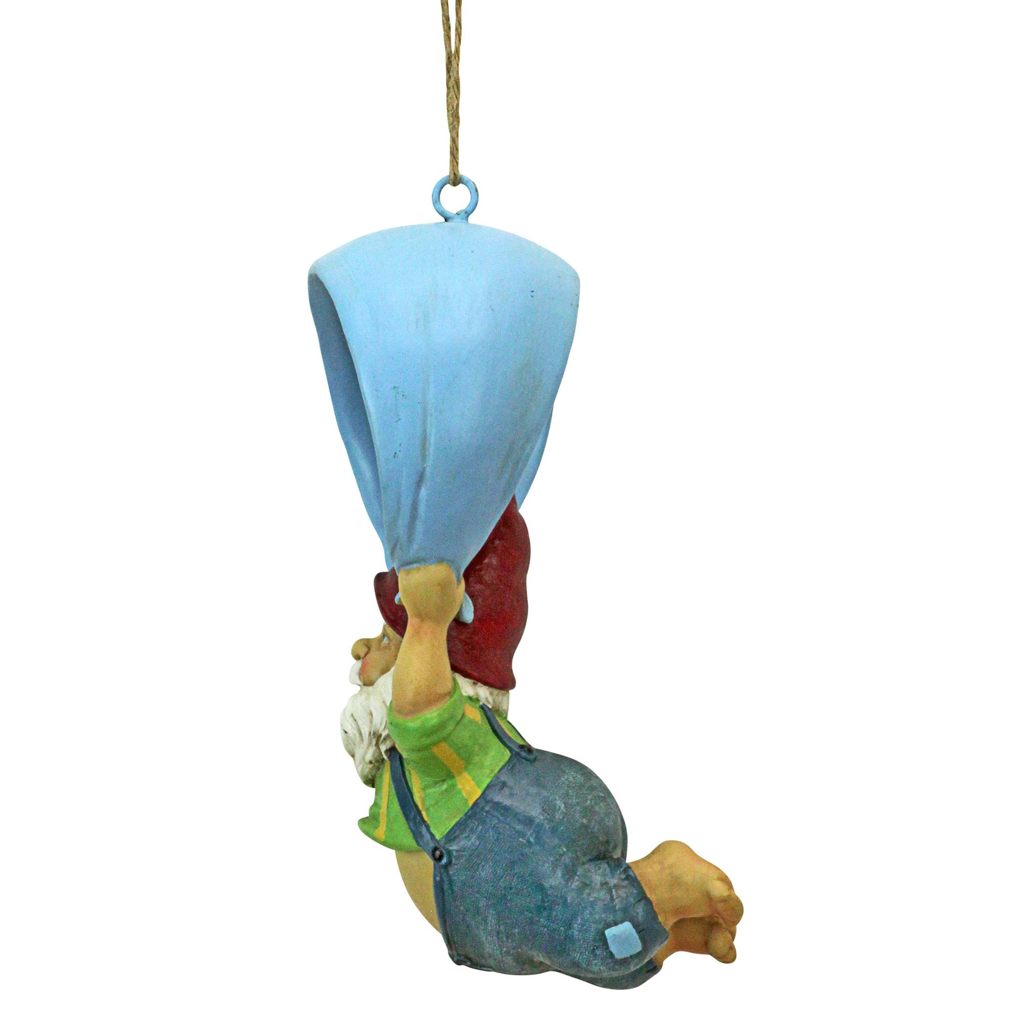 Paavo and his Parachute Adrenaline Junkie Hanging Garden Gnome Statue