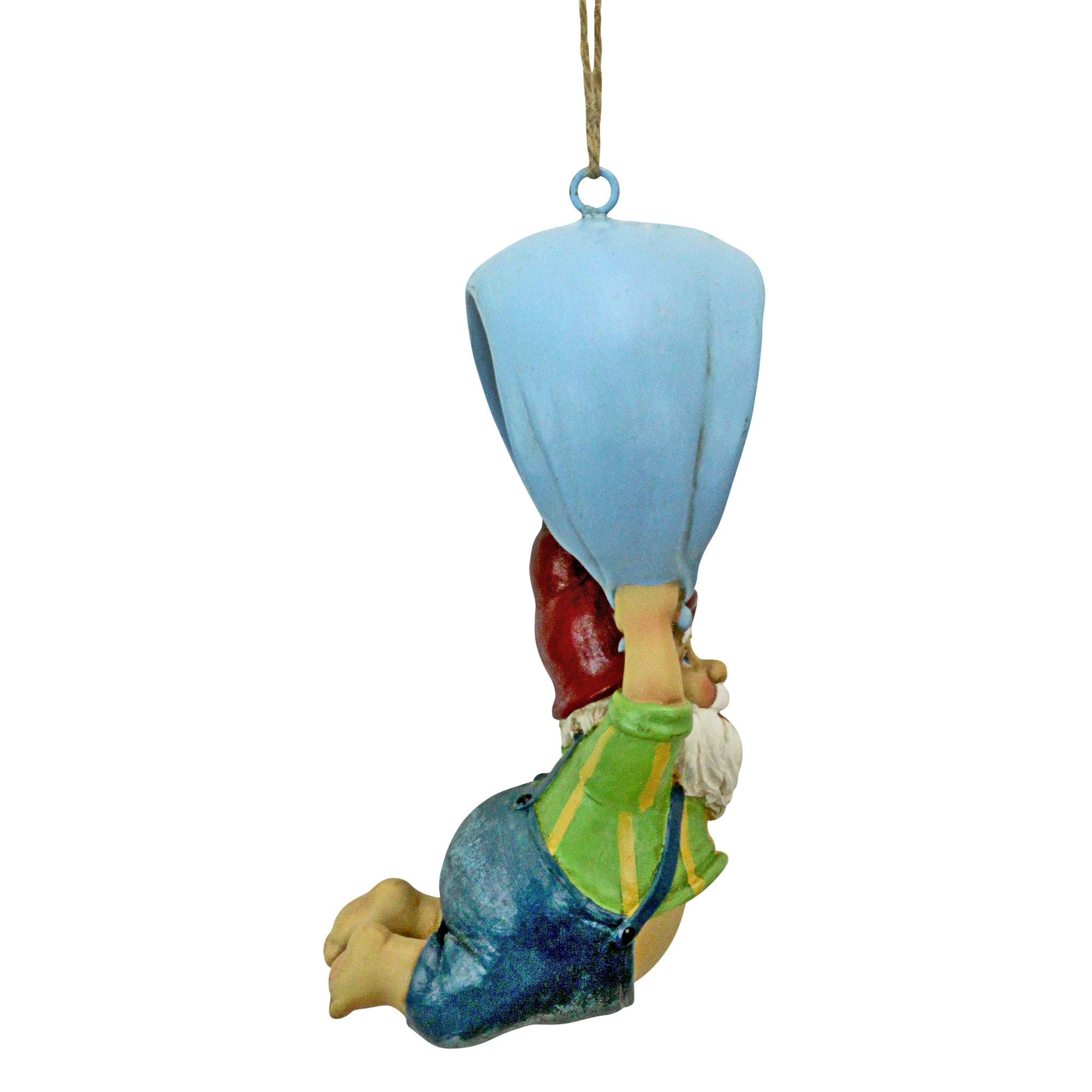 Paavo and his Parachute Adrenaline Junkie Hanging Garden Gnome Statue