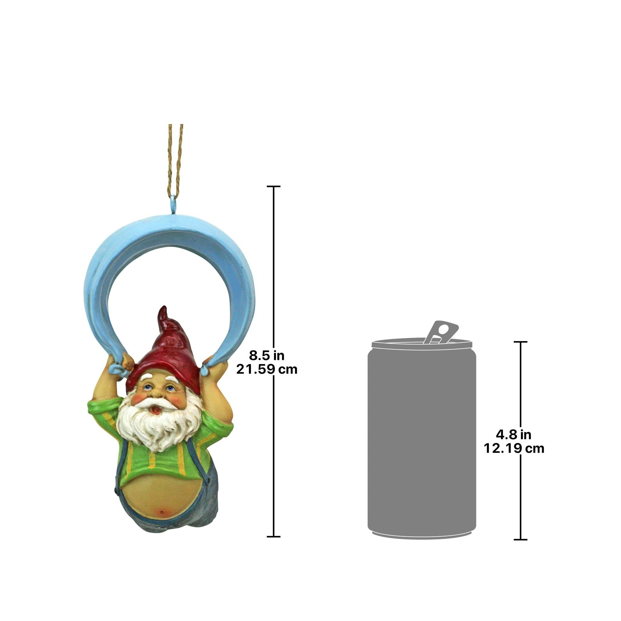 Paavo and his Parachute Adrenaline Junkie Hanging Garden Gnome Statue