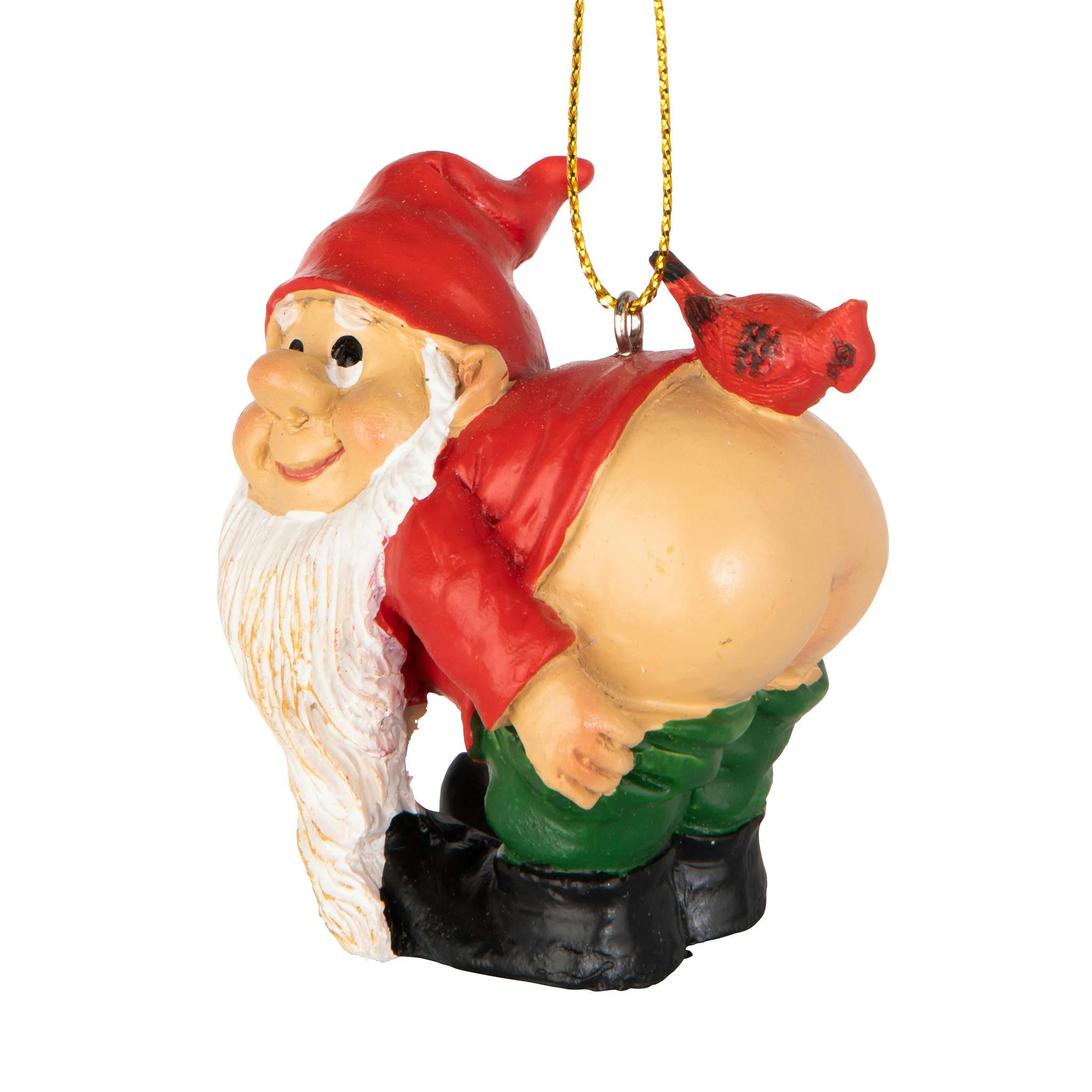 Loonie Moonie Gnome Holiday Ornament