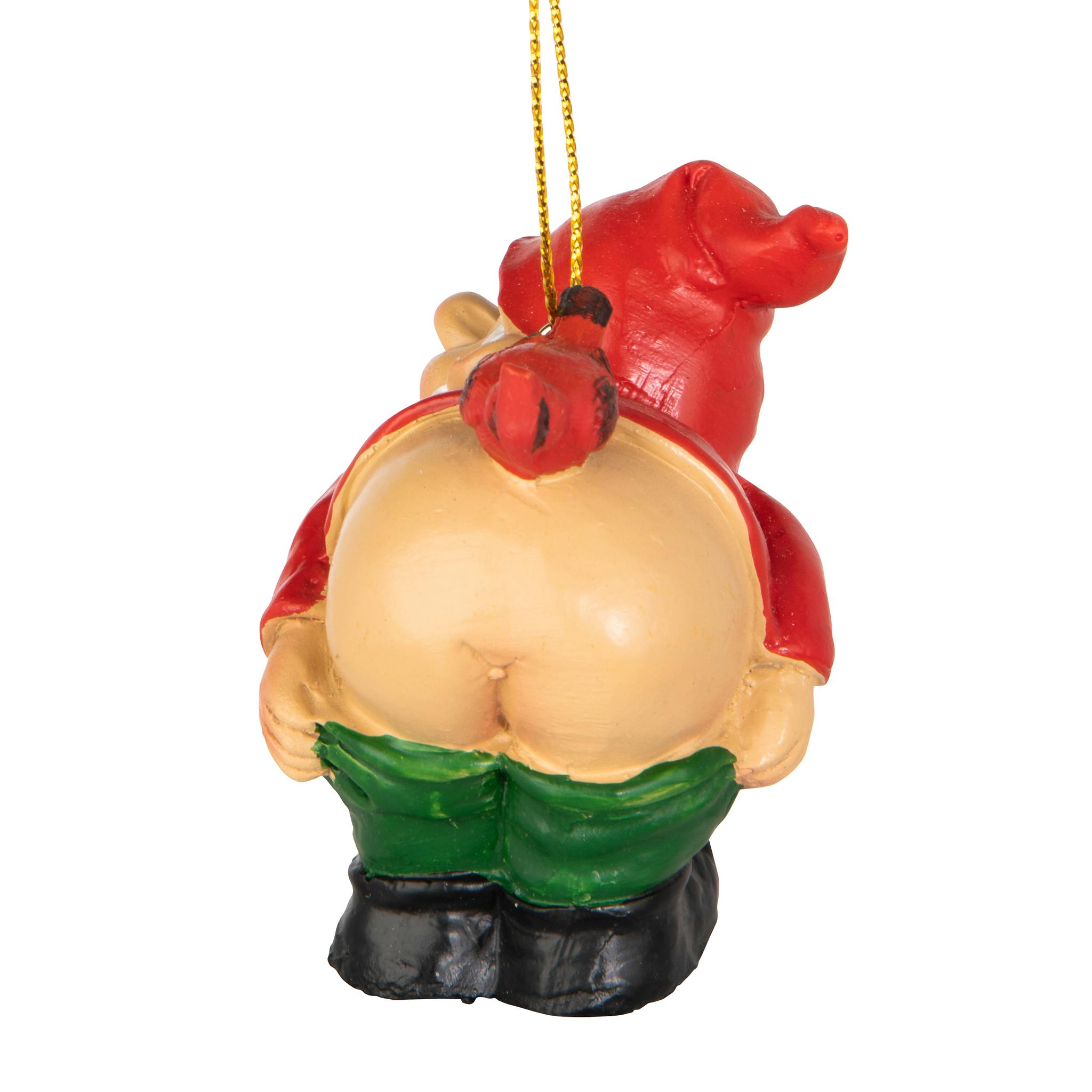 Loonie Moonie Gnome Holiday Ornament