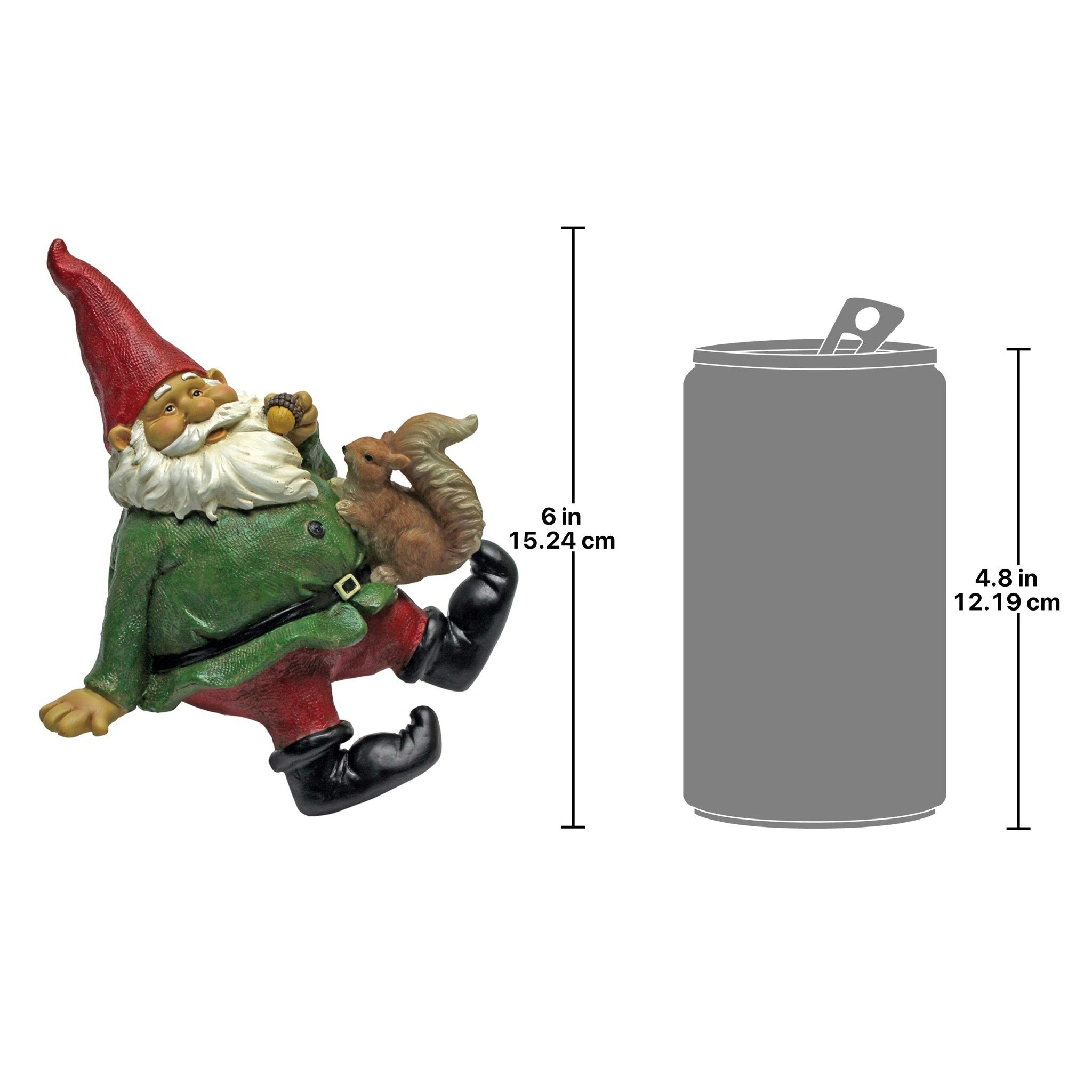 Osbert, the Garden Gnome Shelf Sitter Statue