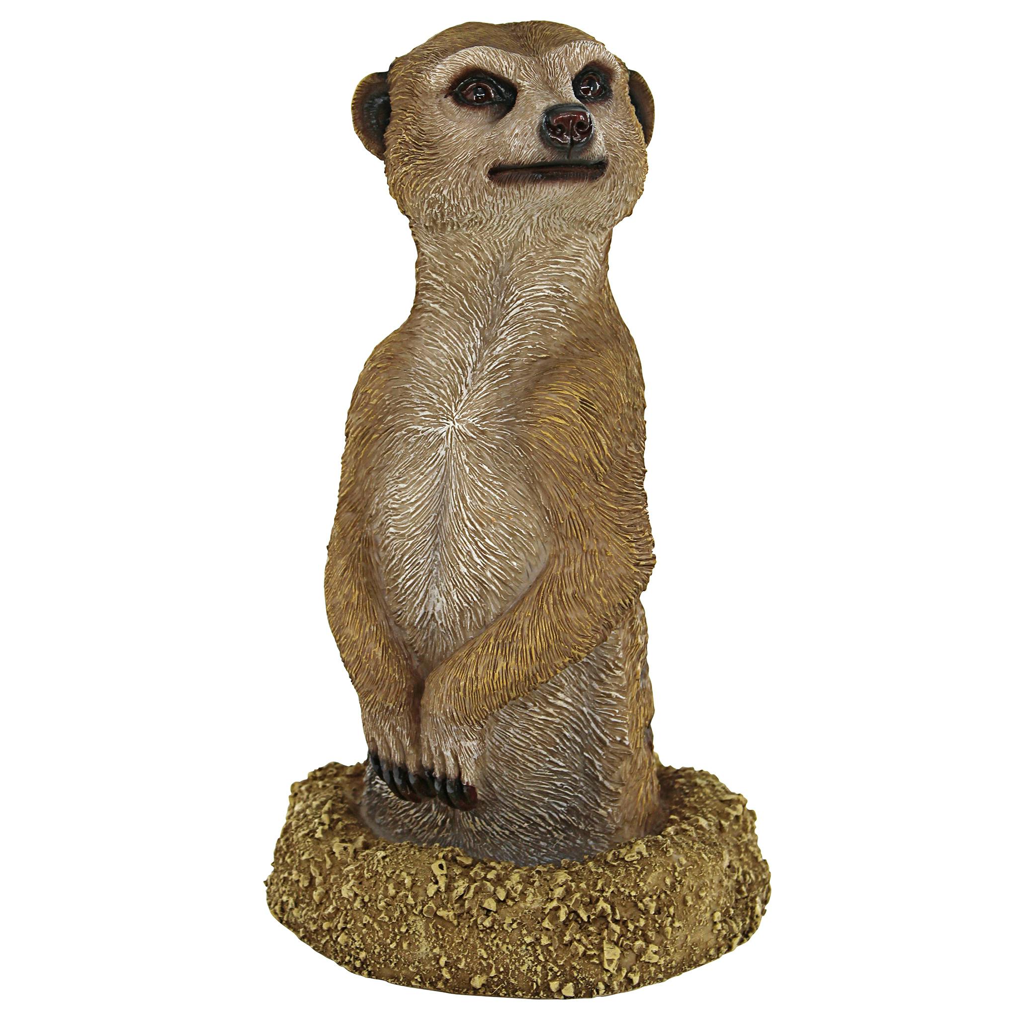 Hole in One African Meerkat Garden Statue