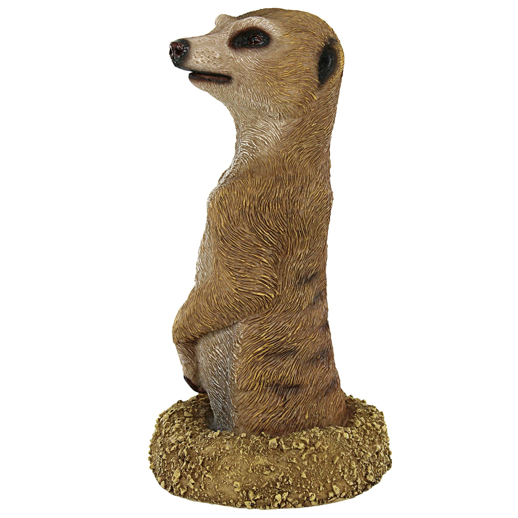 Hole in One African Meerkat Garden Statue