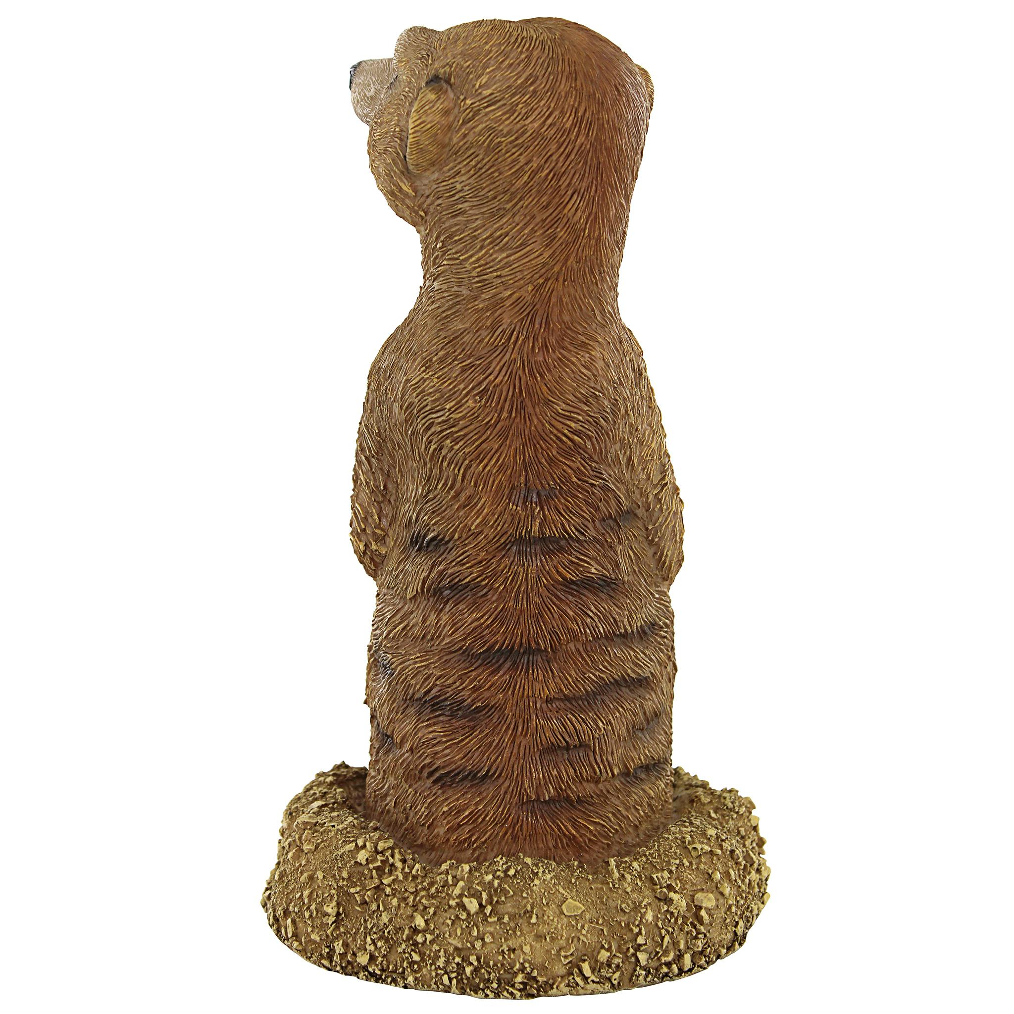Hole in One African Meerkat Garden Statue