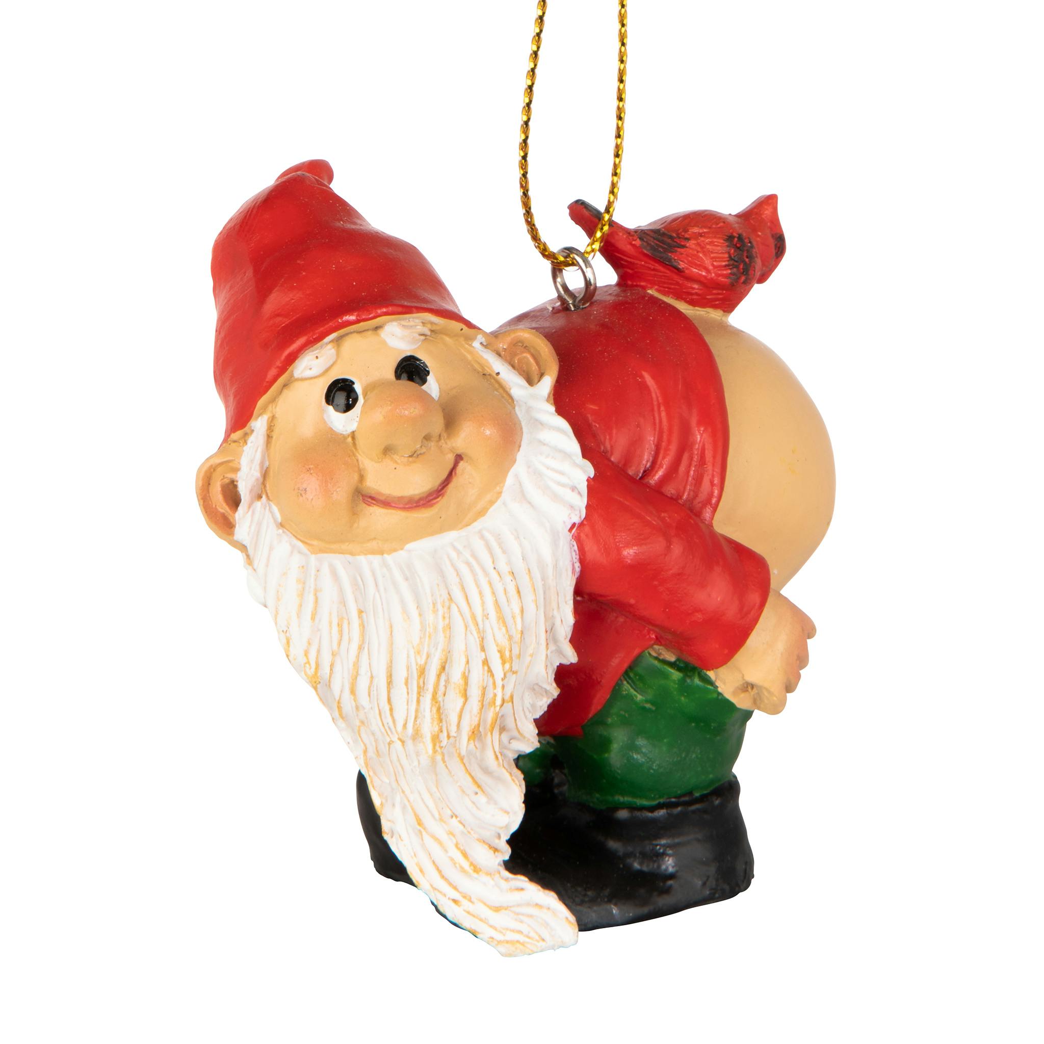 Loonie Moonie Gnome Holiday Ornament: Set of Three