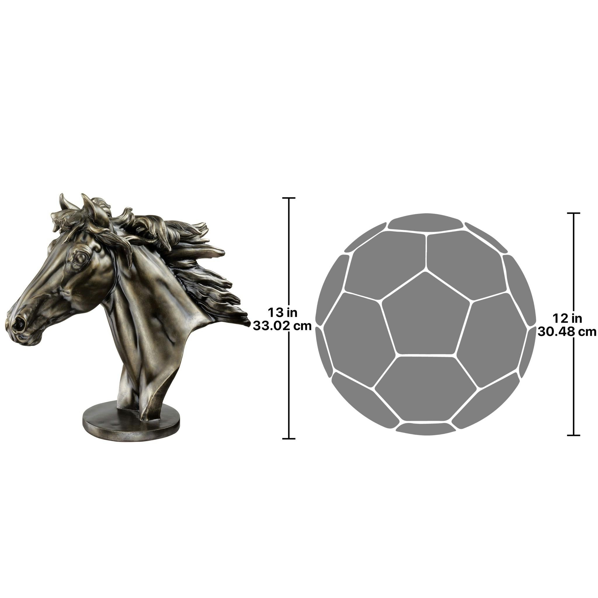 Majestic Stallion Horse Statue