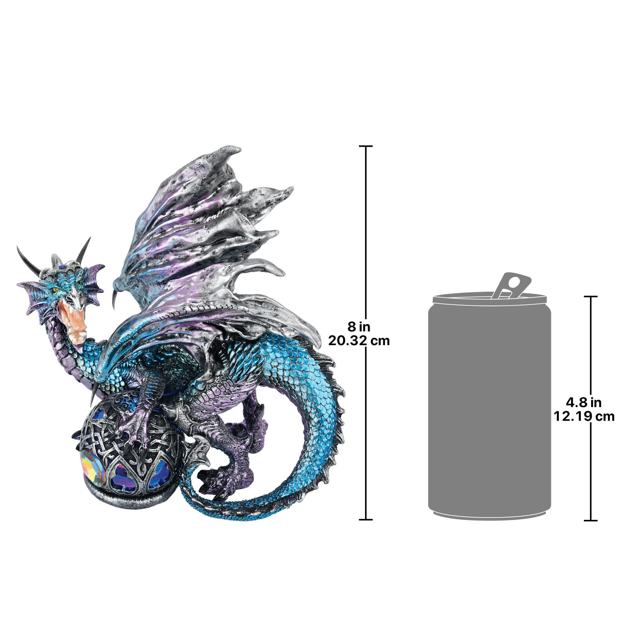 Fanged Shadow Gothic Dragon Statue