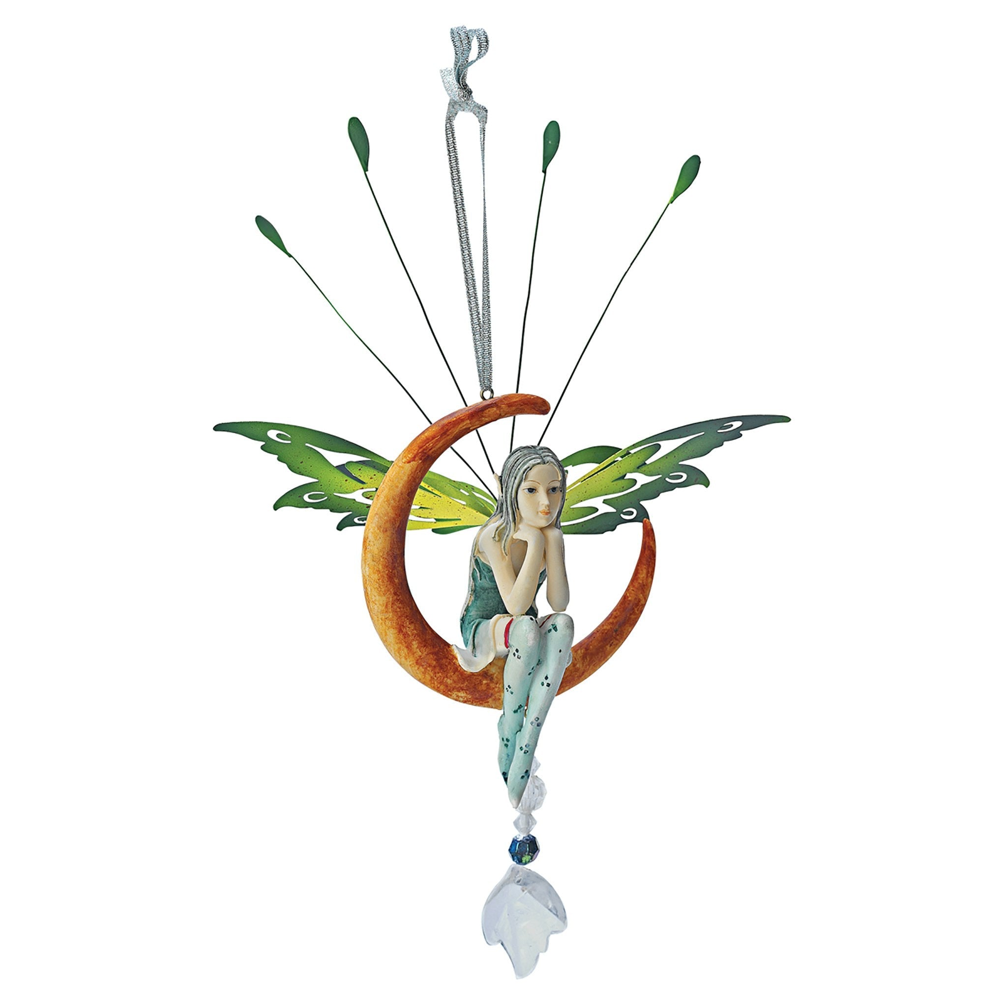 Lochloy House Crescent Fairy Dangling Sculpture