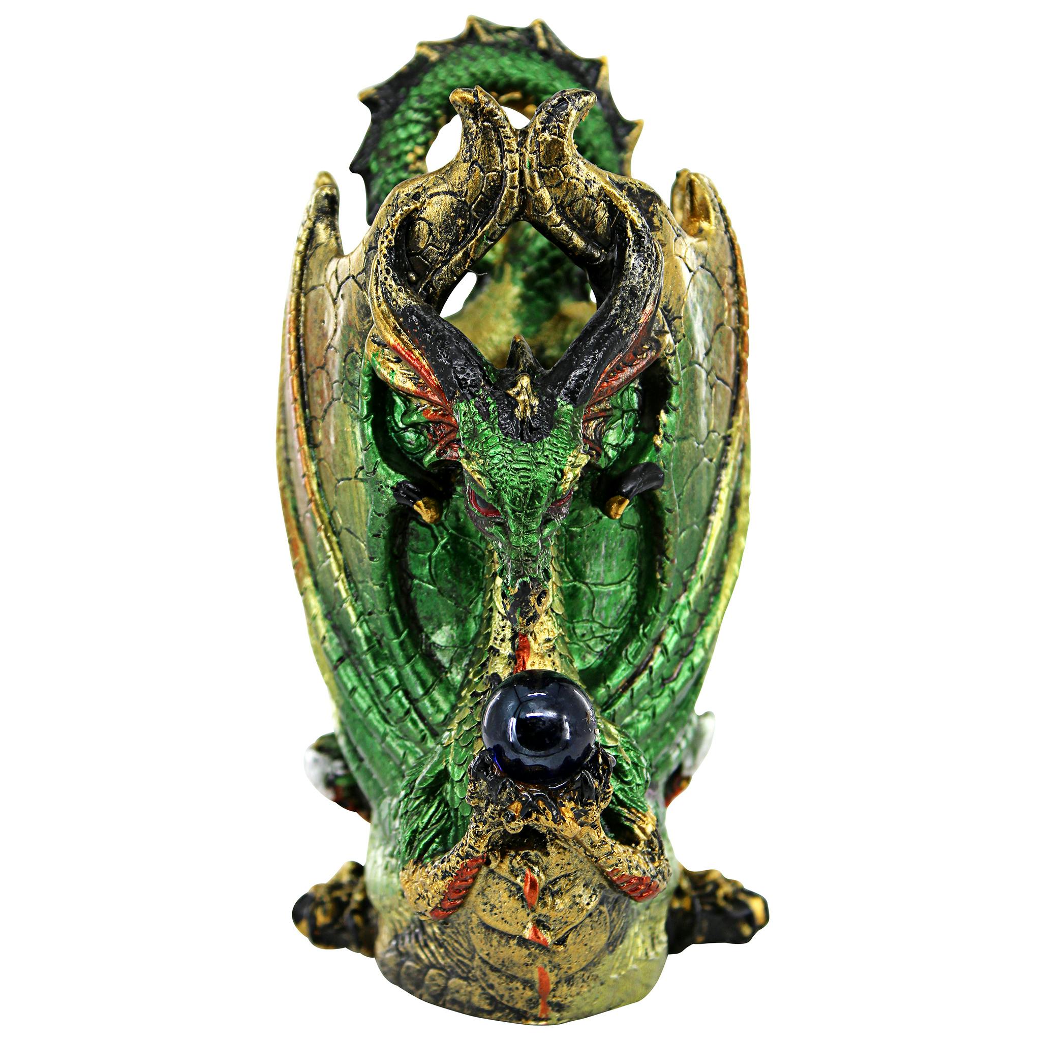 Escritoire the Dragon Desk Accessory Sculpture: Set of Two