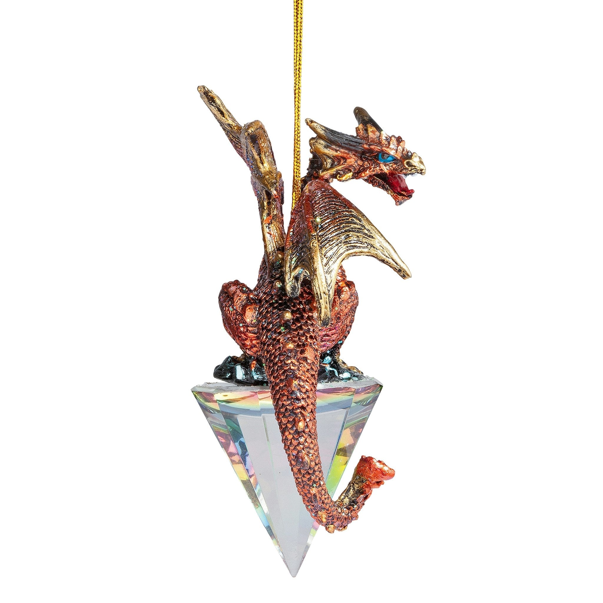 Diamond Dragon 2019 Gothic Holiday Ornament