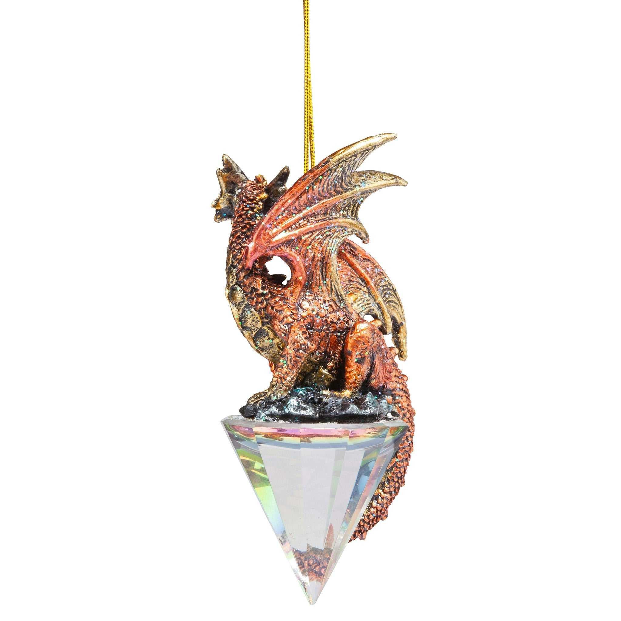 Diamond Dragon 2019 Gothic Holiday Ornament