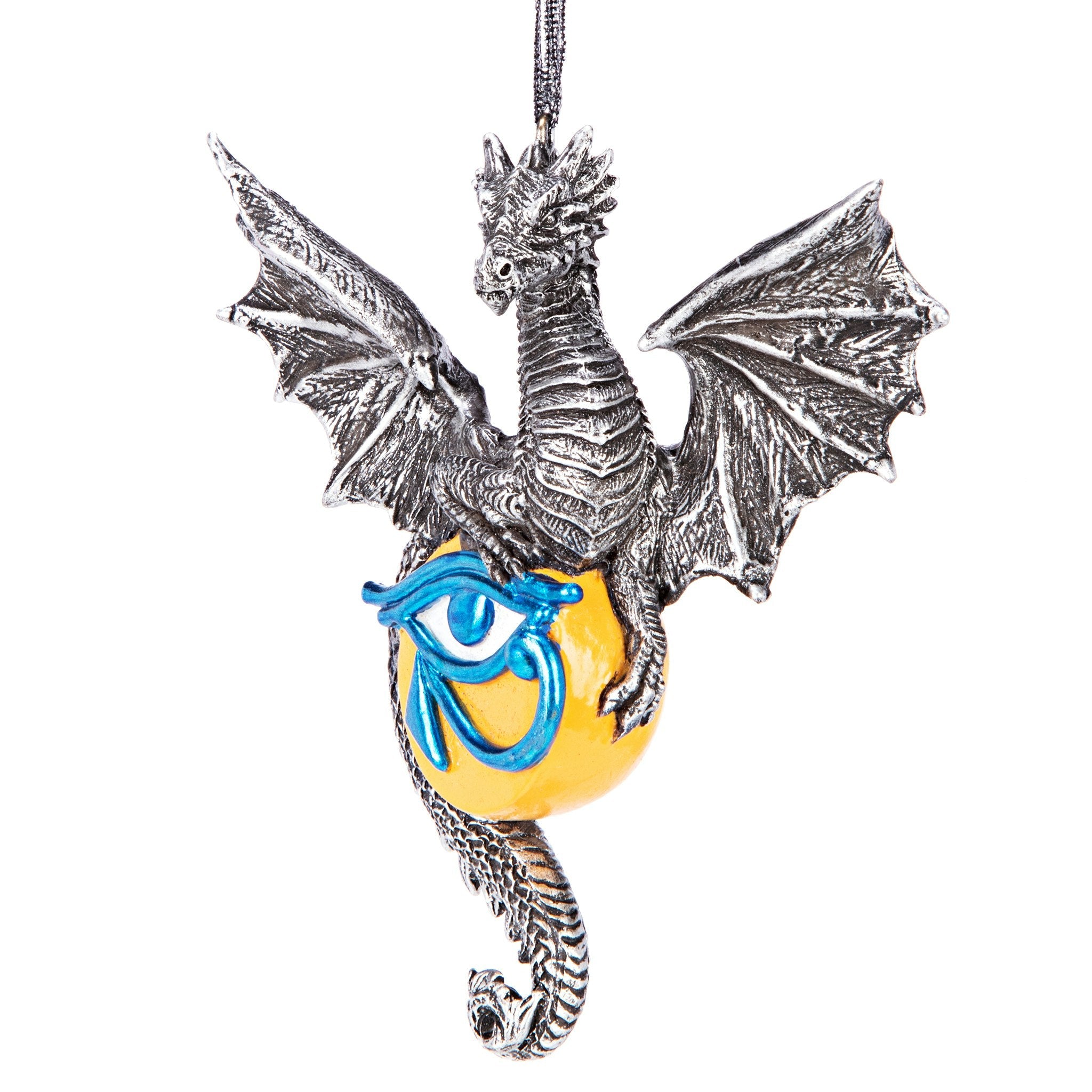 Dragon Defender of the Ancient Amulet 2022 Gothic Christmas Ornaments: Set of Three