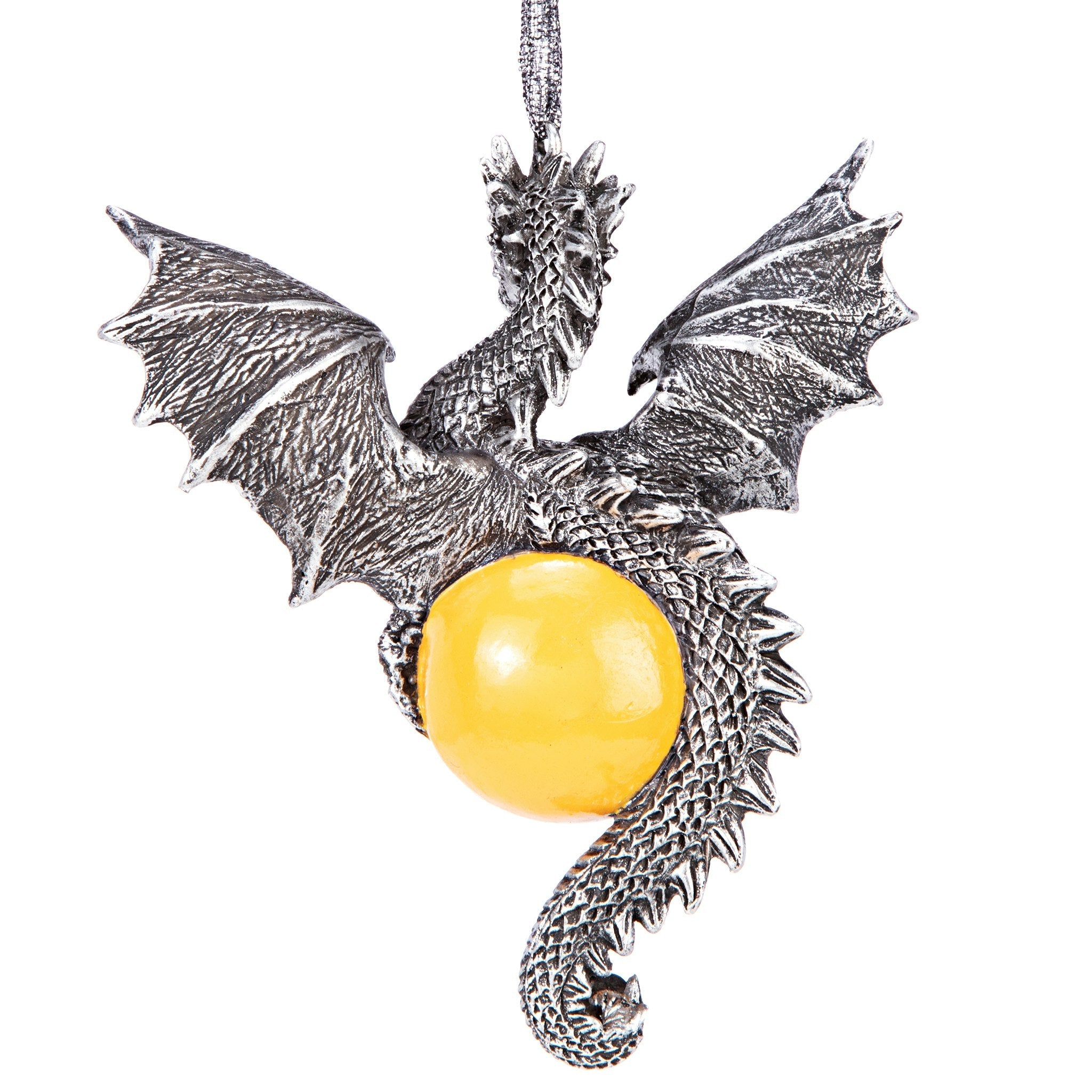 Dragon Defender of the Ancient Amulet 2022 Gothic Christmas Ornaments: Set of Three