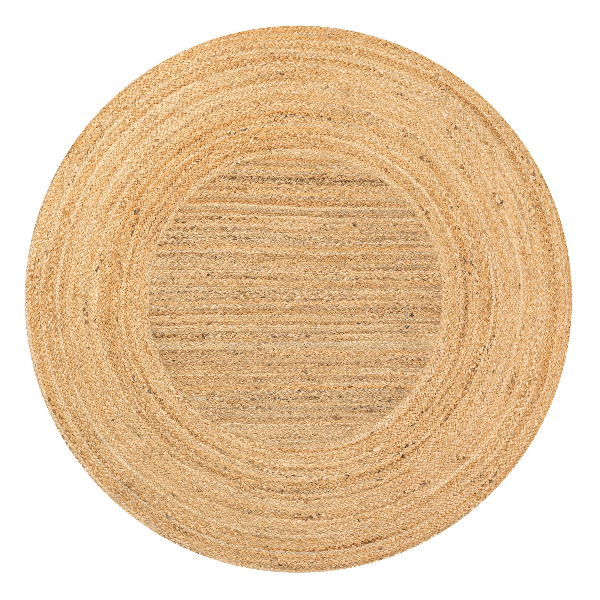 Harmony Boho Jute Circle Round Area Rug