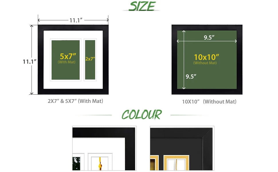 Solid Wood Picture Frames