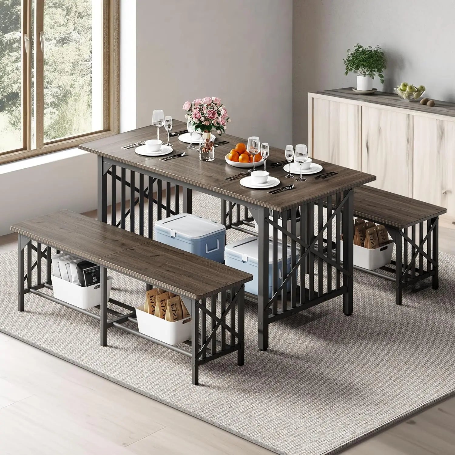 Rectangular Dining Room Table Set