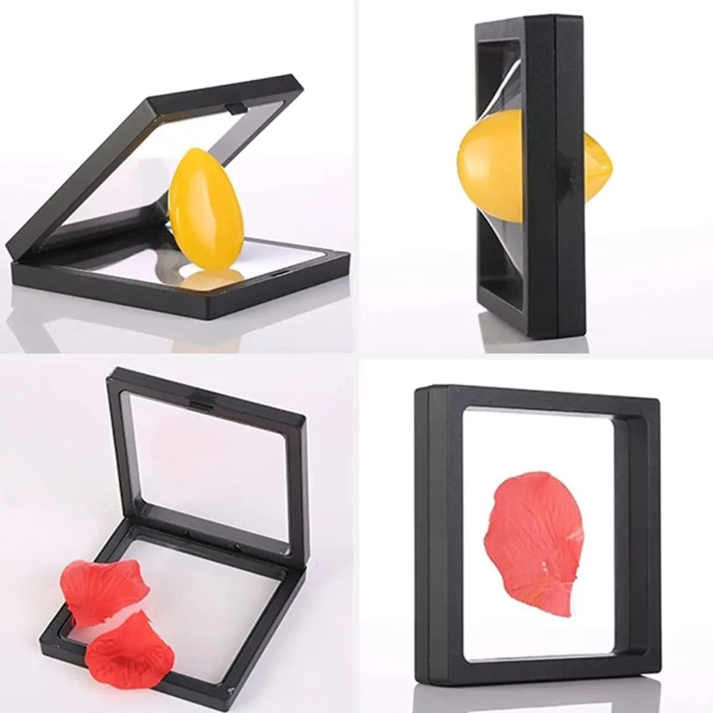 10pcs Shadow Box Frame for Jewelry, Rings & Pendant Display