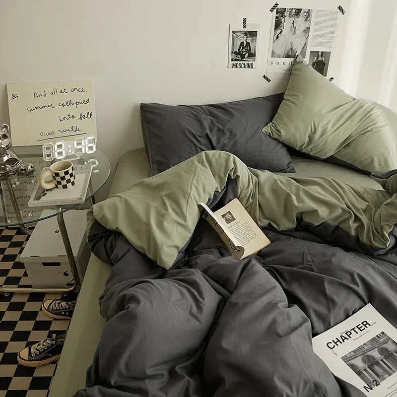 Washed Cotton Bedding Set