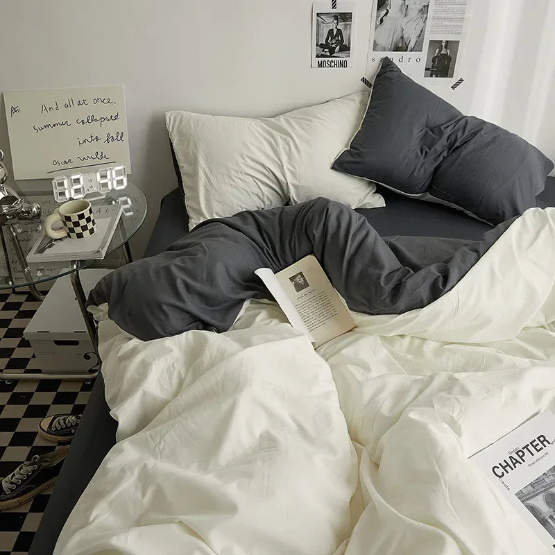 Washed Cotton Bedding Set