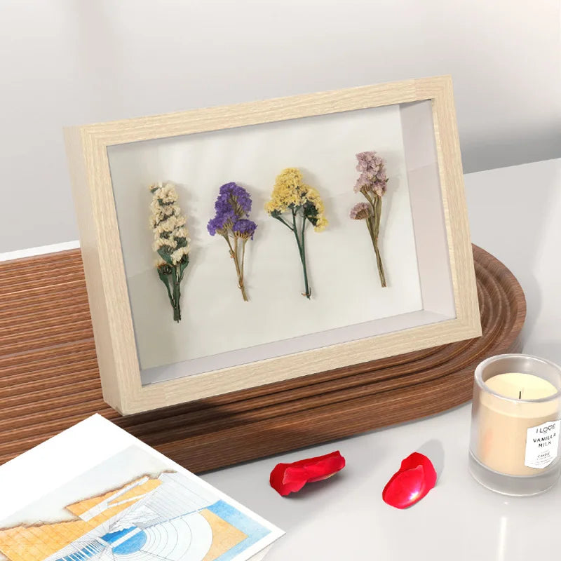 Shadow Box Photo Frame for 3D Flowers & DIY Home Decoration
