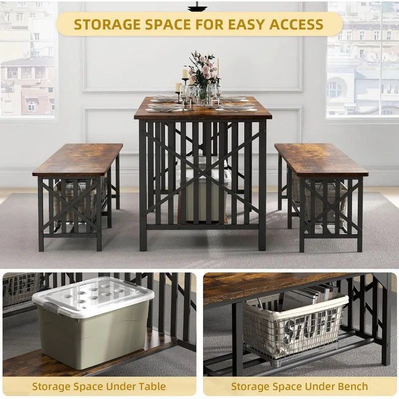 Rectangular Dining Room Table Set
