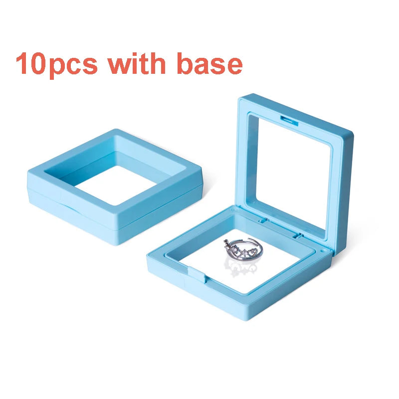 10pcs Shadow Box Frame for Jewelry, Rings & Pendant Display