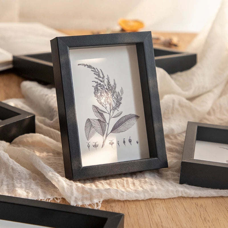 Wooden Shadow Box Frame for Photos & Memorabilia