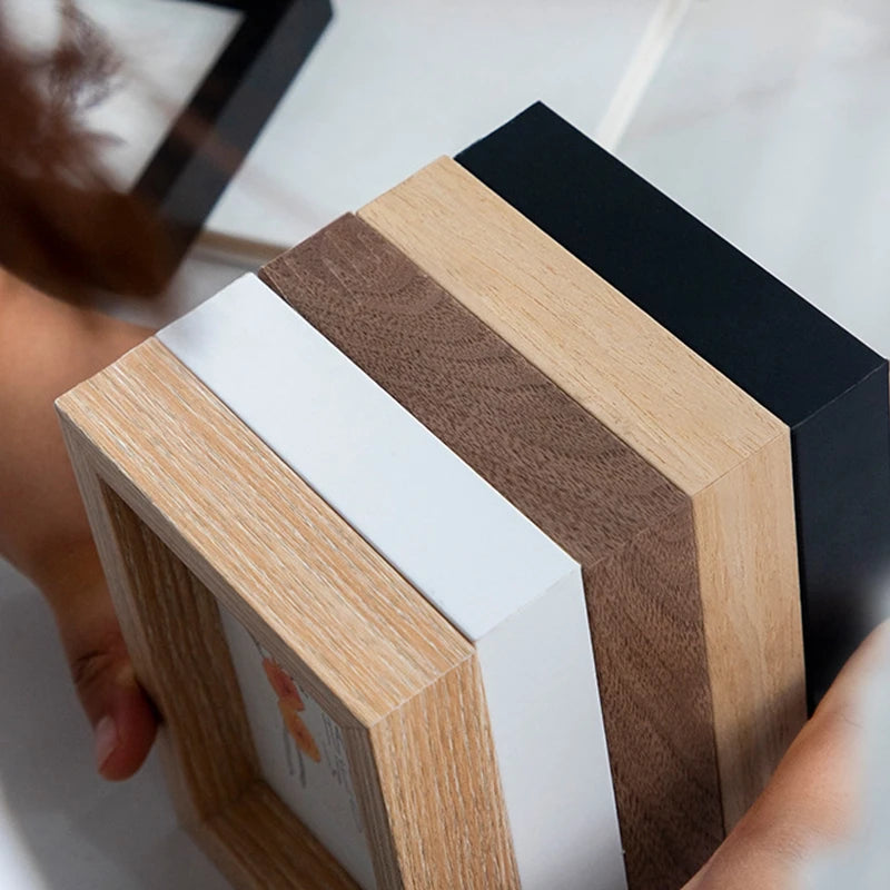 Wooden Shadow Box Frame for Photos & Memorabilia