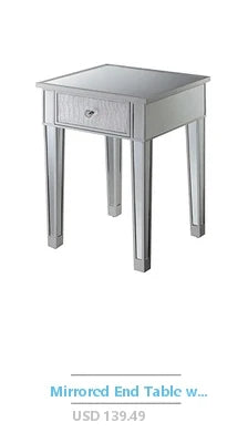 Modern Chic Design Dining Table Set with 2 Benches