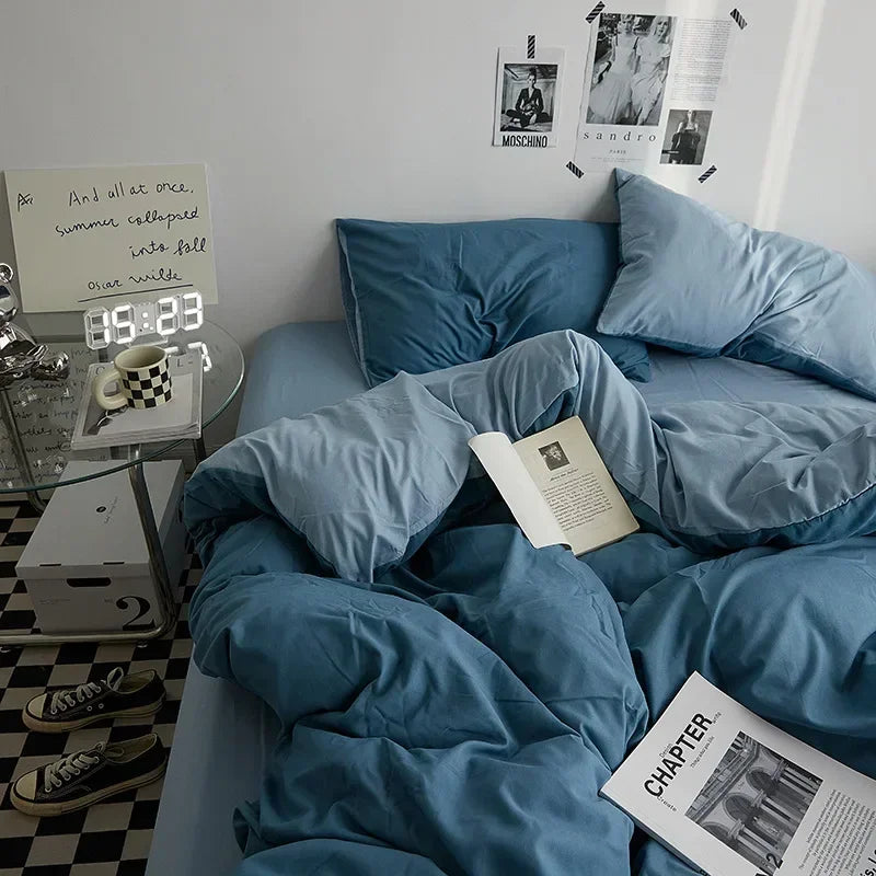 Washed Cotton Bedding Set